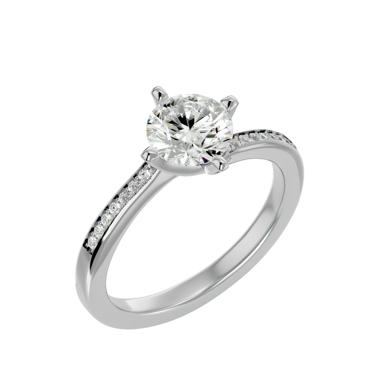 HOH  Ezra Diamond Solitaire Ring