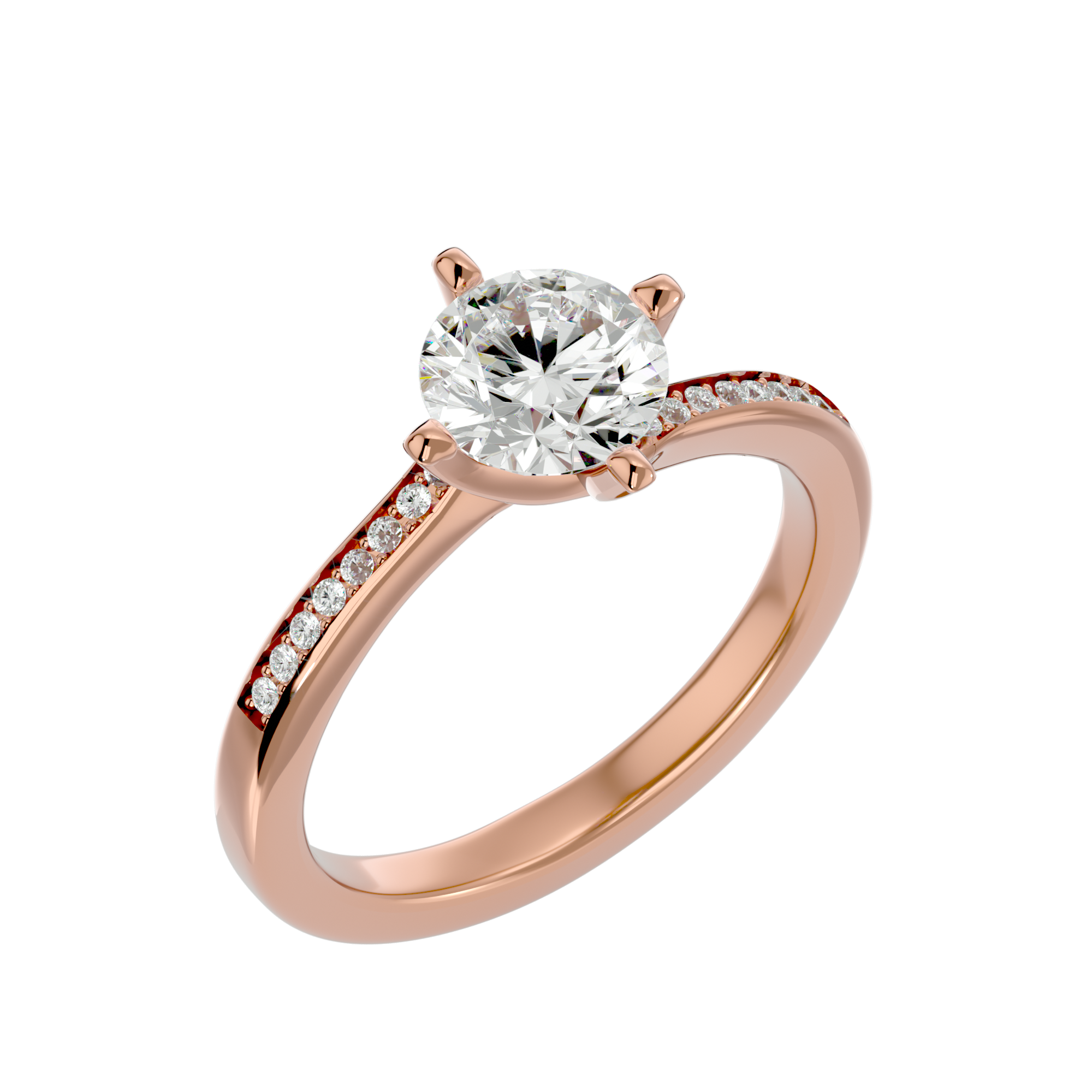 HOH Ezra Diamond Solitaire Ring