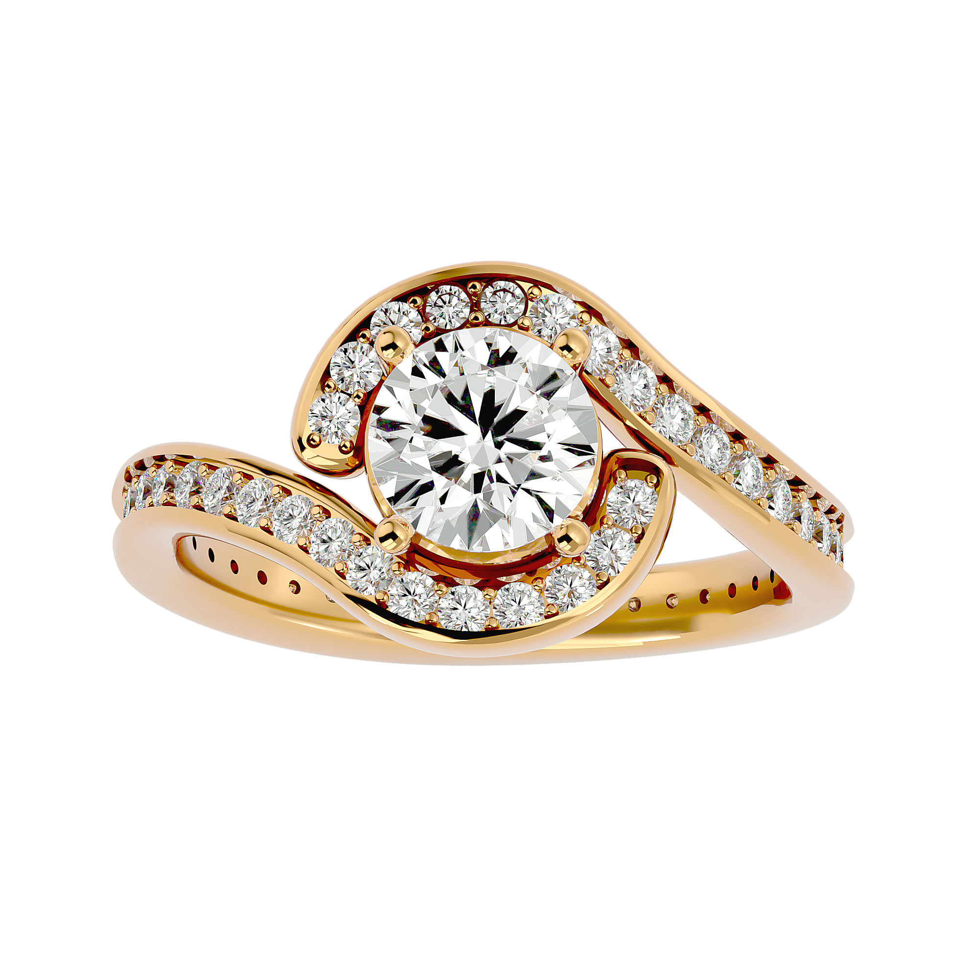 HOH Lorelei Diamond Halo Ring