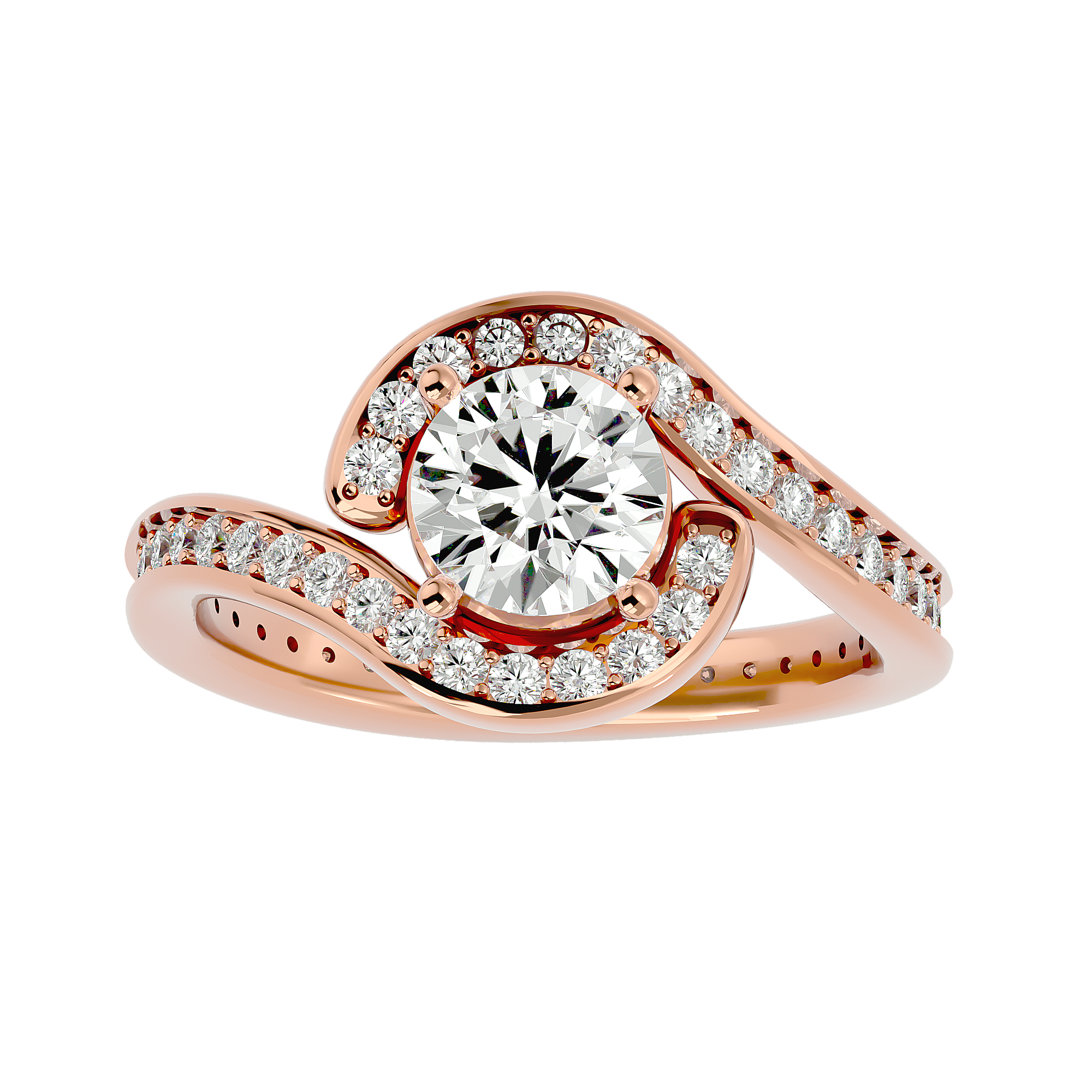 HOH Lorelei Diamond Halo Ring