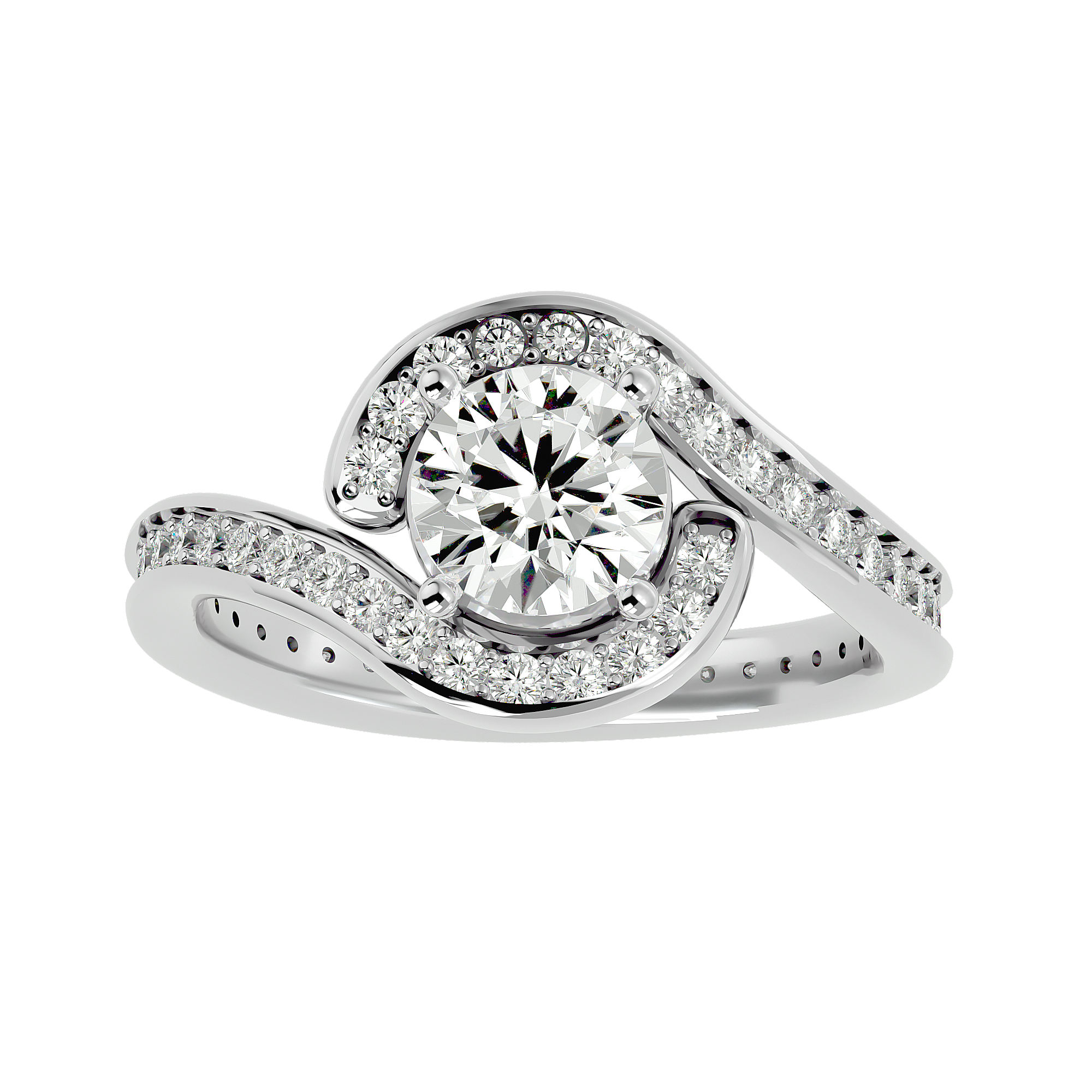 HOH Lorelei Diamond Halo Ring
