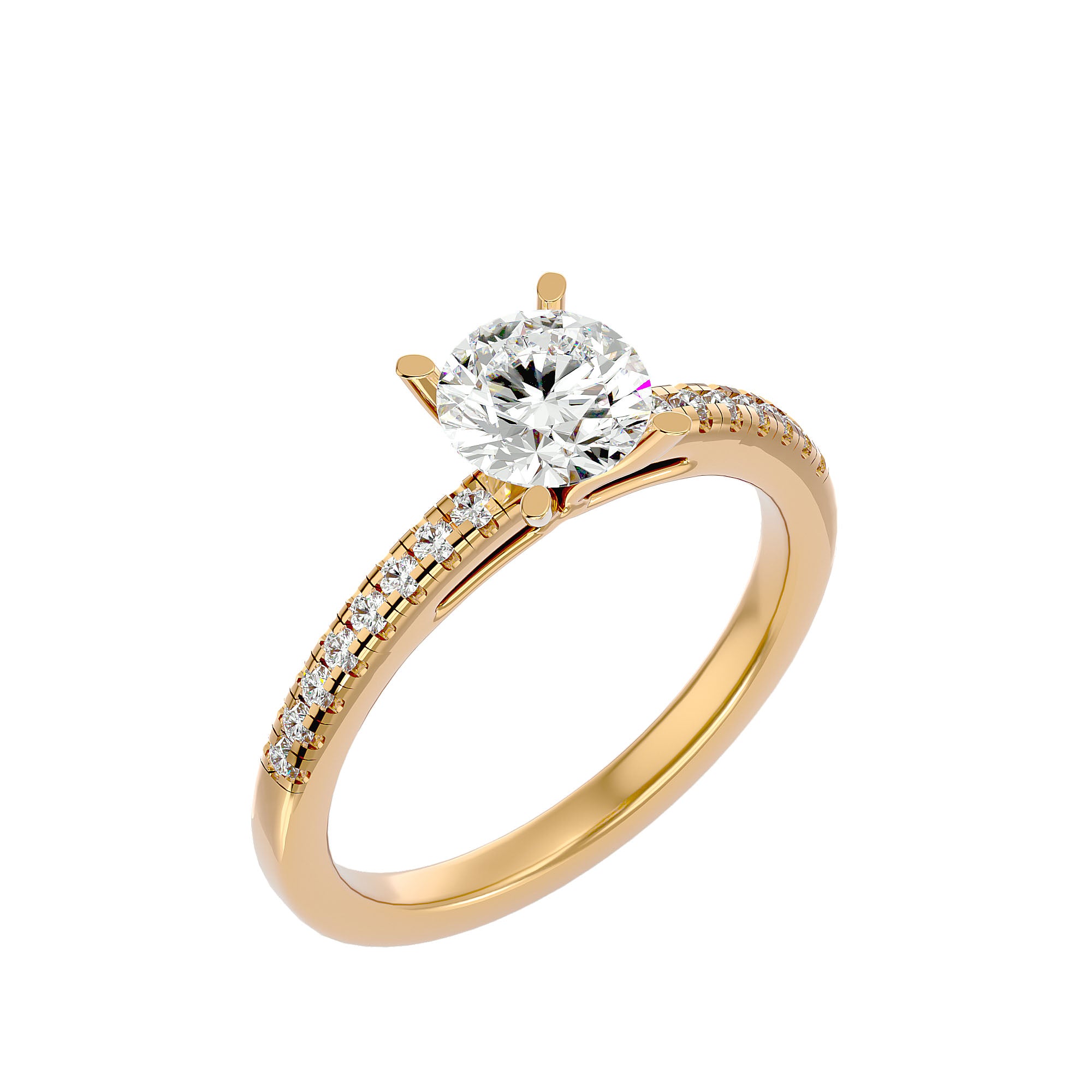 HOH Annie Diamond Solitaire Ring