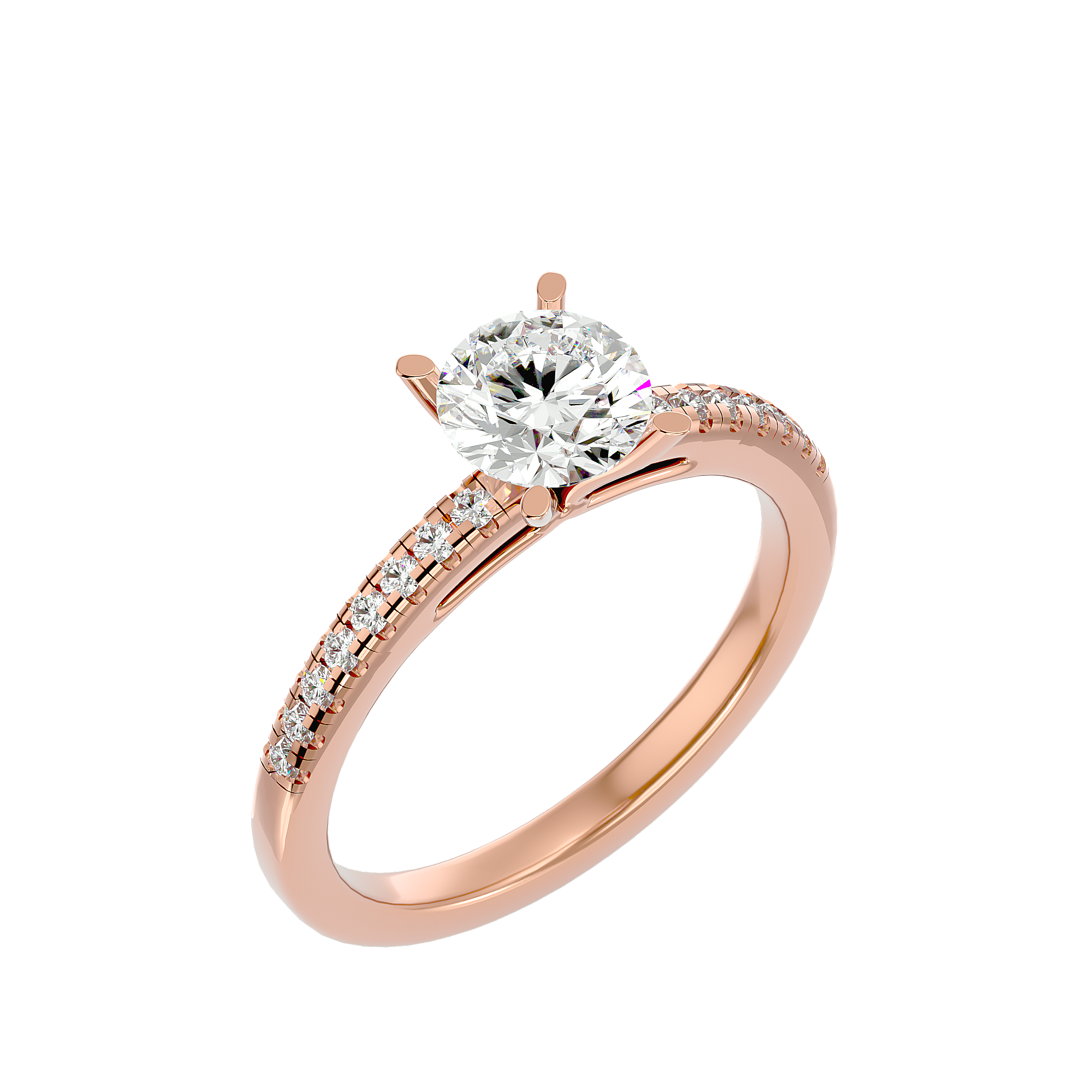 HOH Annie Diamond Solitaire Ring