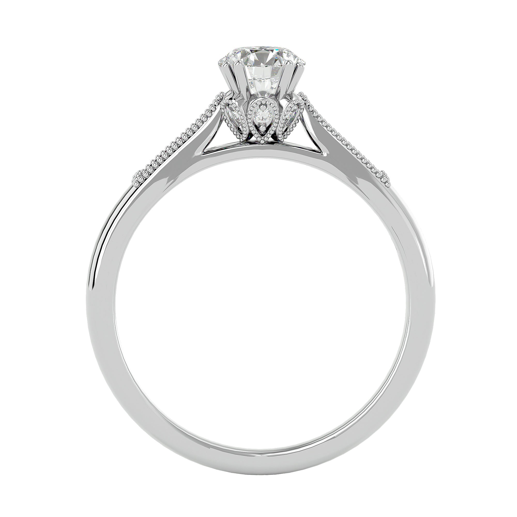 HOH Audrey Diamond Solitaire Ring