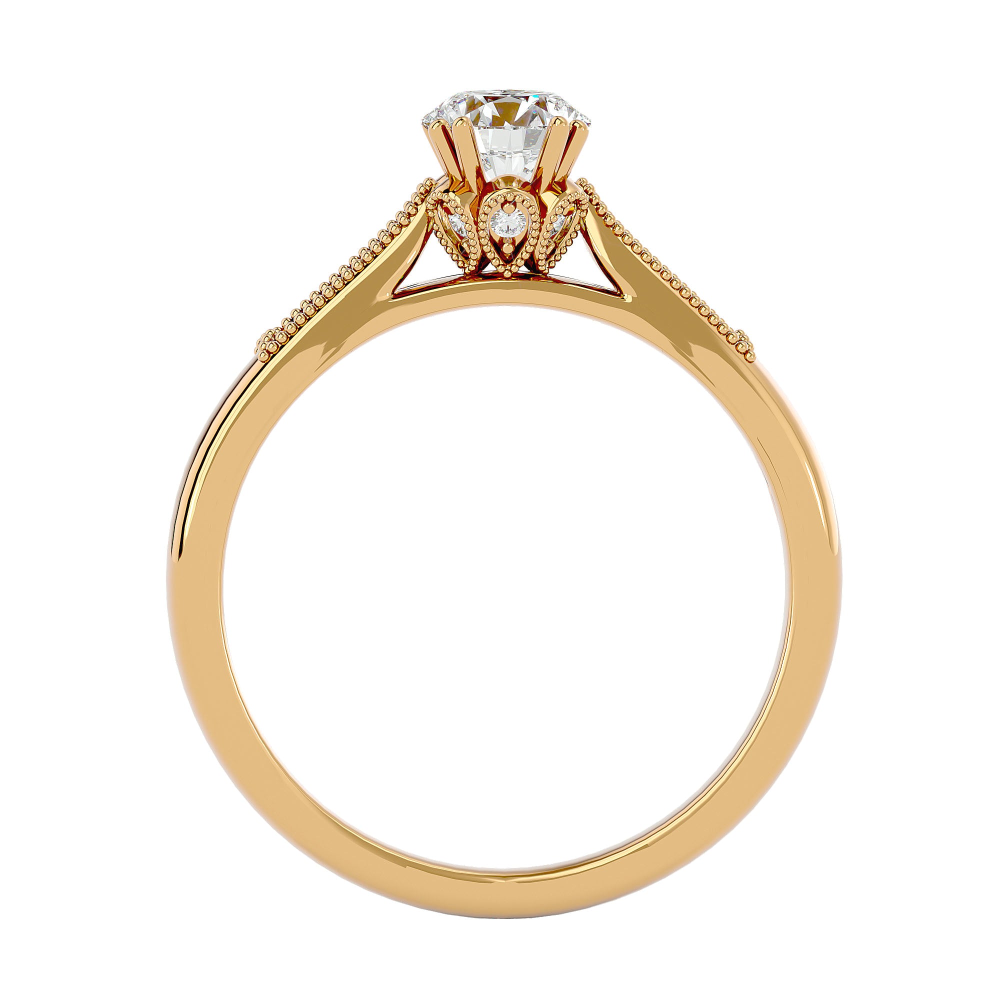 HOH Audrey Diamond Solitaire Ring