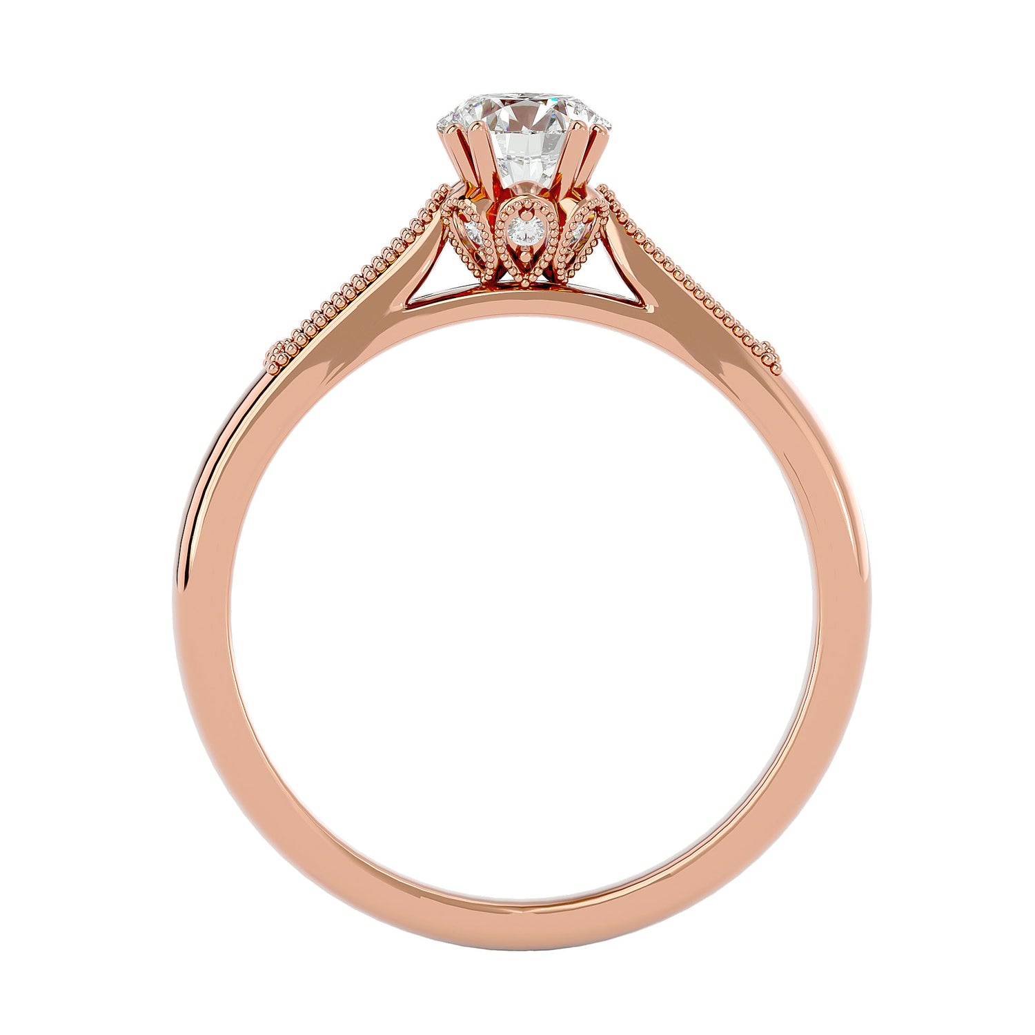 HOH Audrey Diamond Solitaire Ring