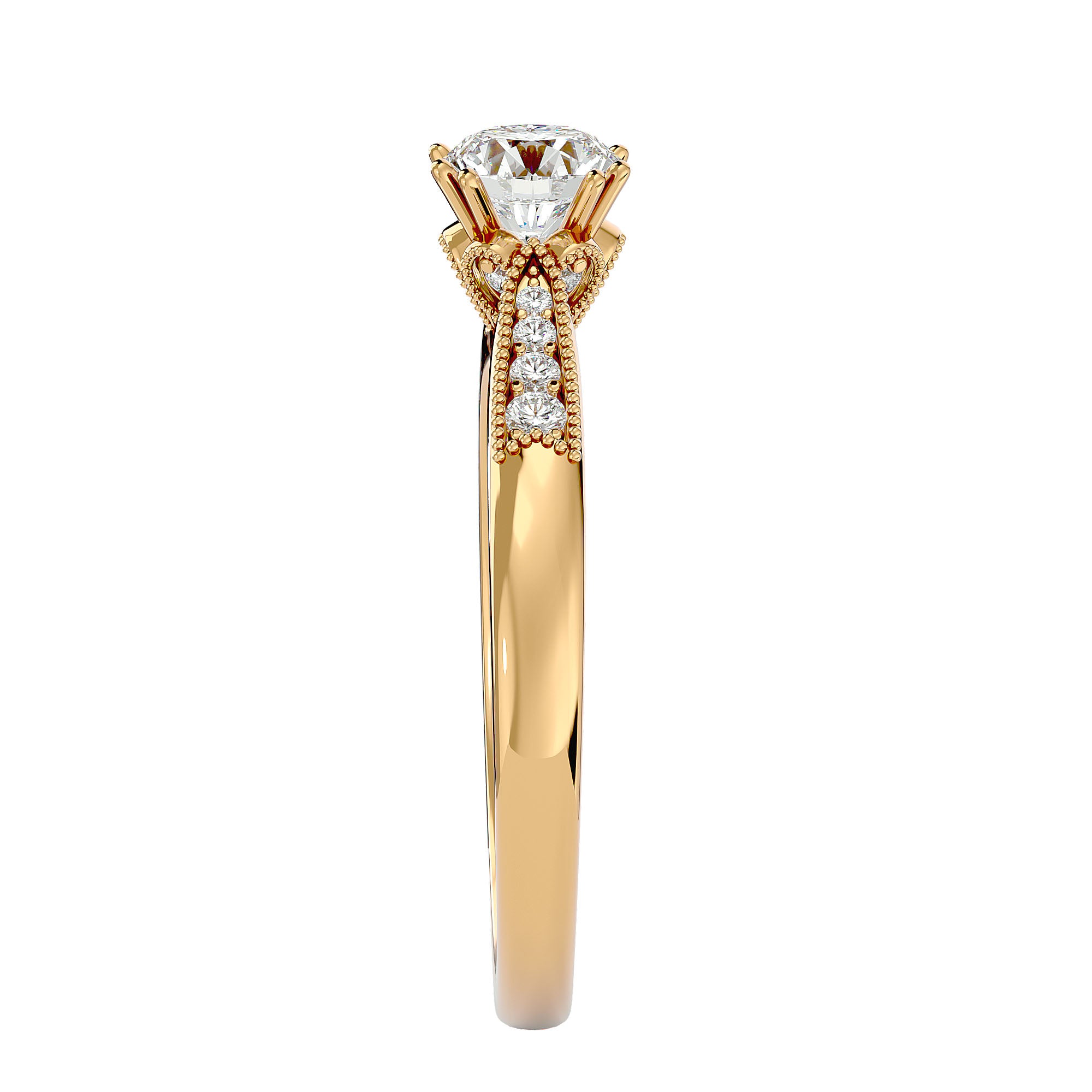 HOH Audrey Diamond Solitaire Ring