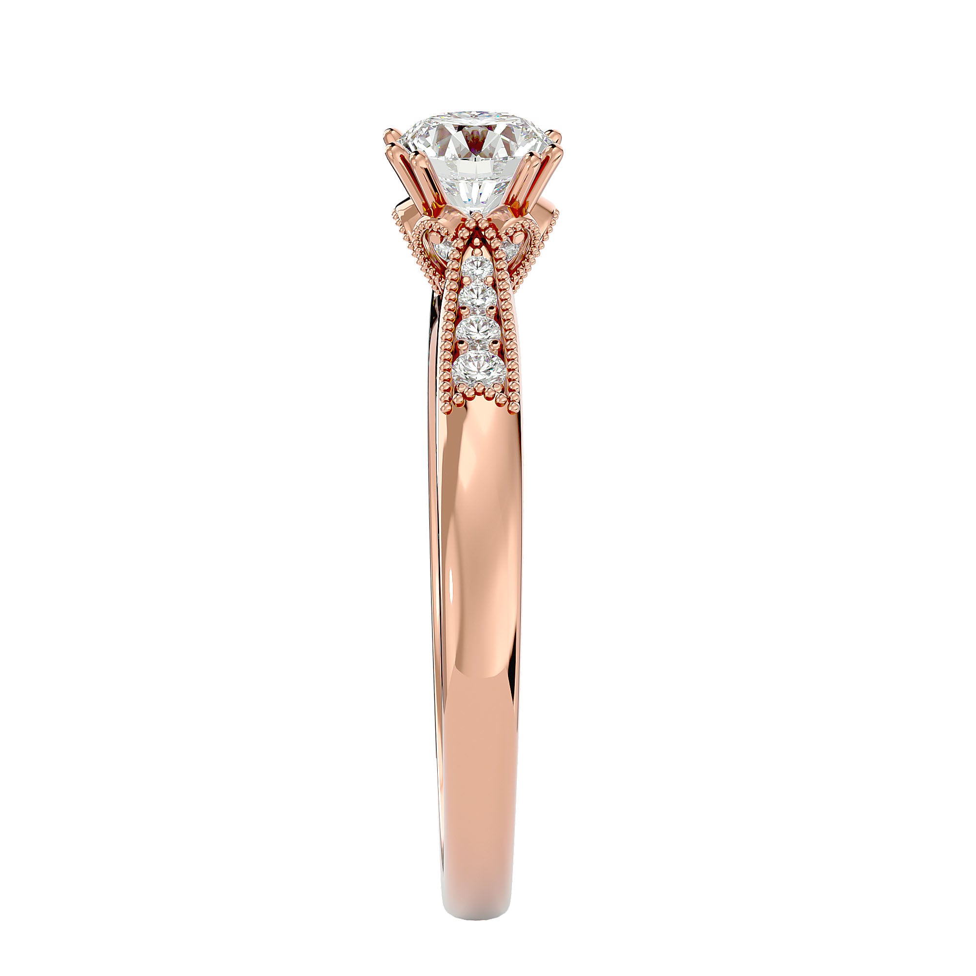 HOH Audrey Diamond Solitaire Ring