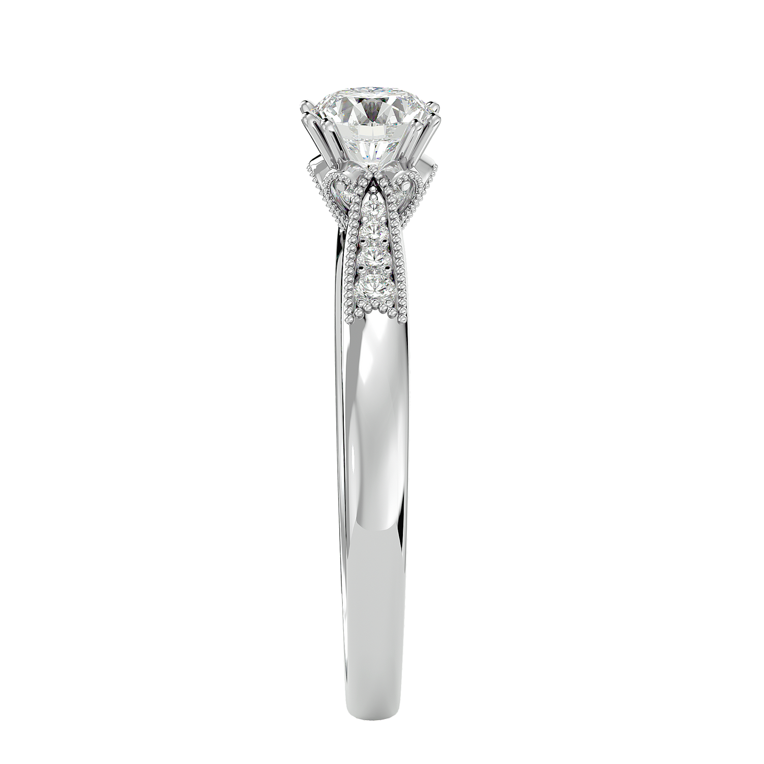 HOH Audrey Diamond Solitaire Ring