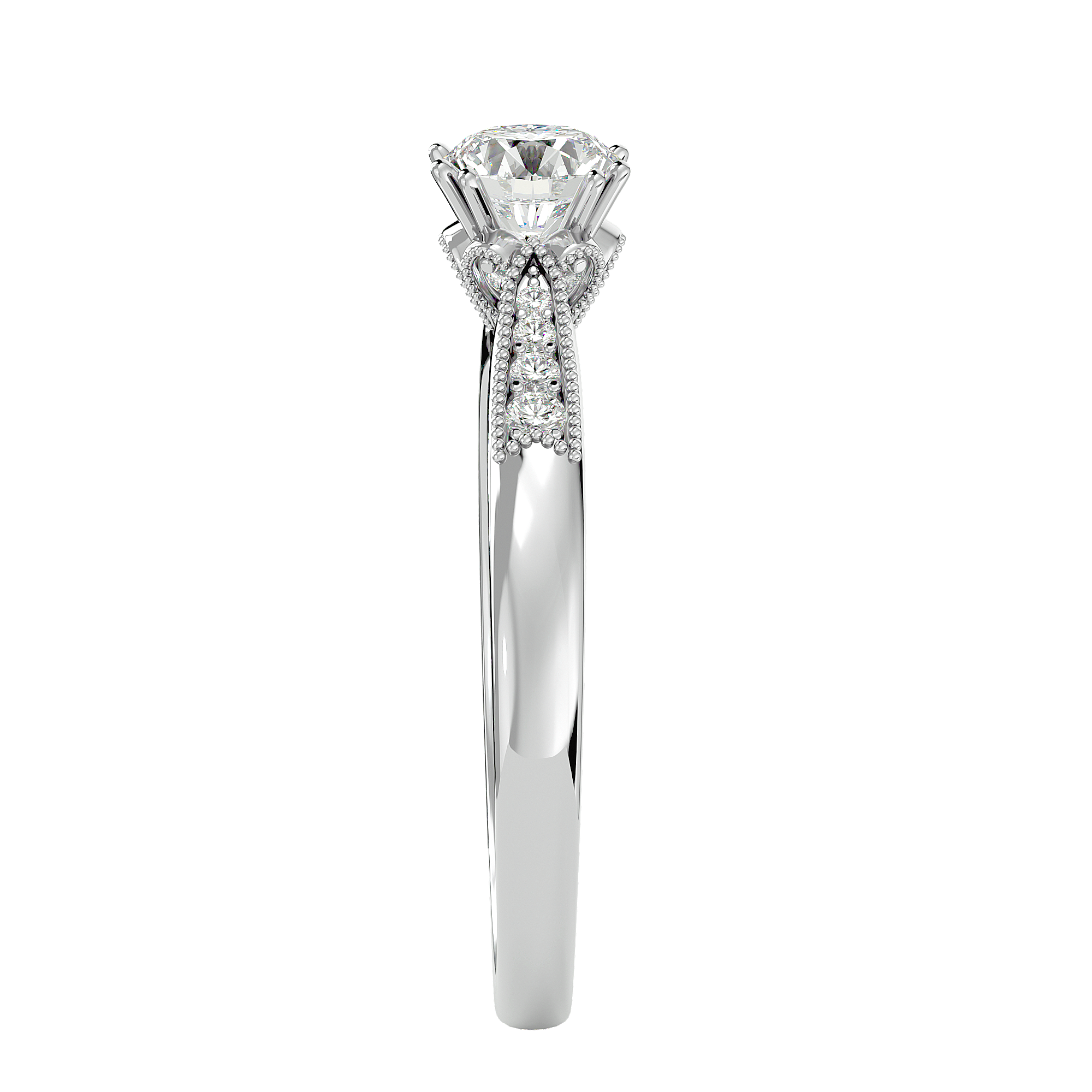 HOH Audrey Diamond Solitaire Ring