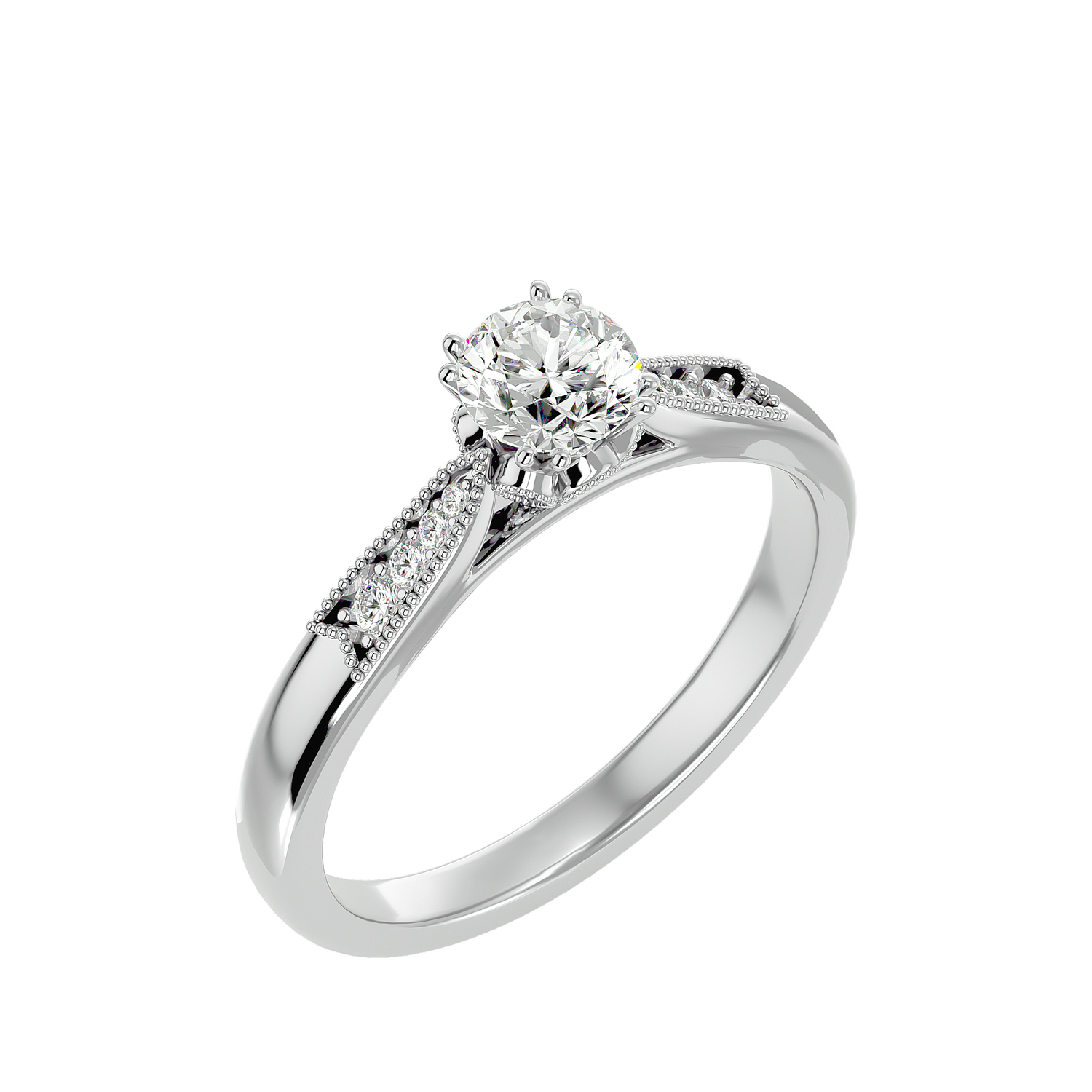 HOH Audrey Diamond Solitaire Ring