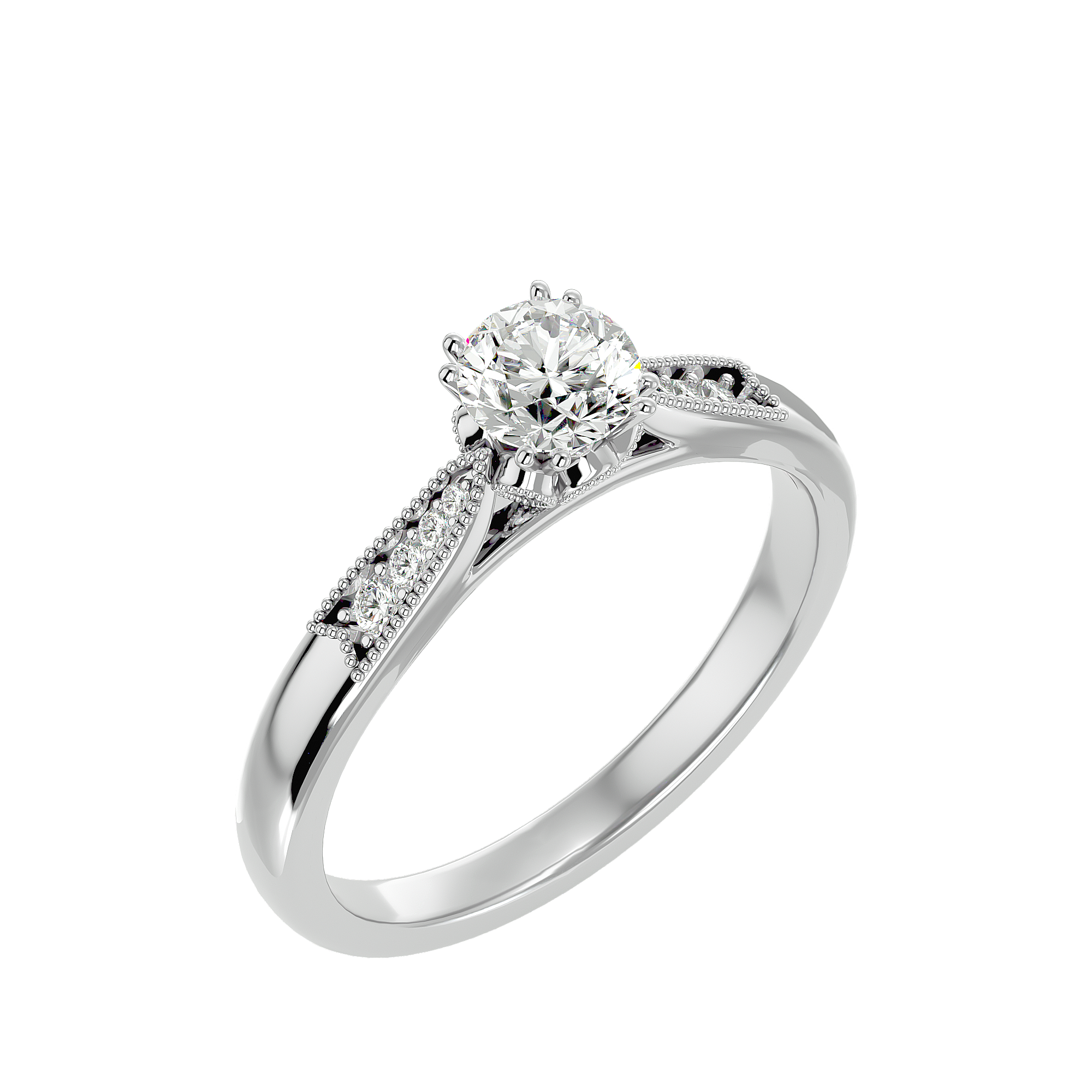 HOH Audrey Diamond Solitaire Ring