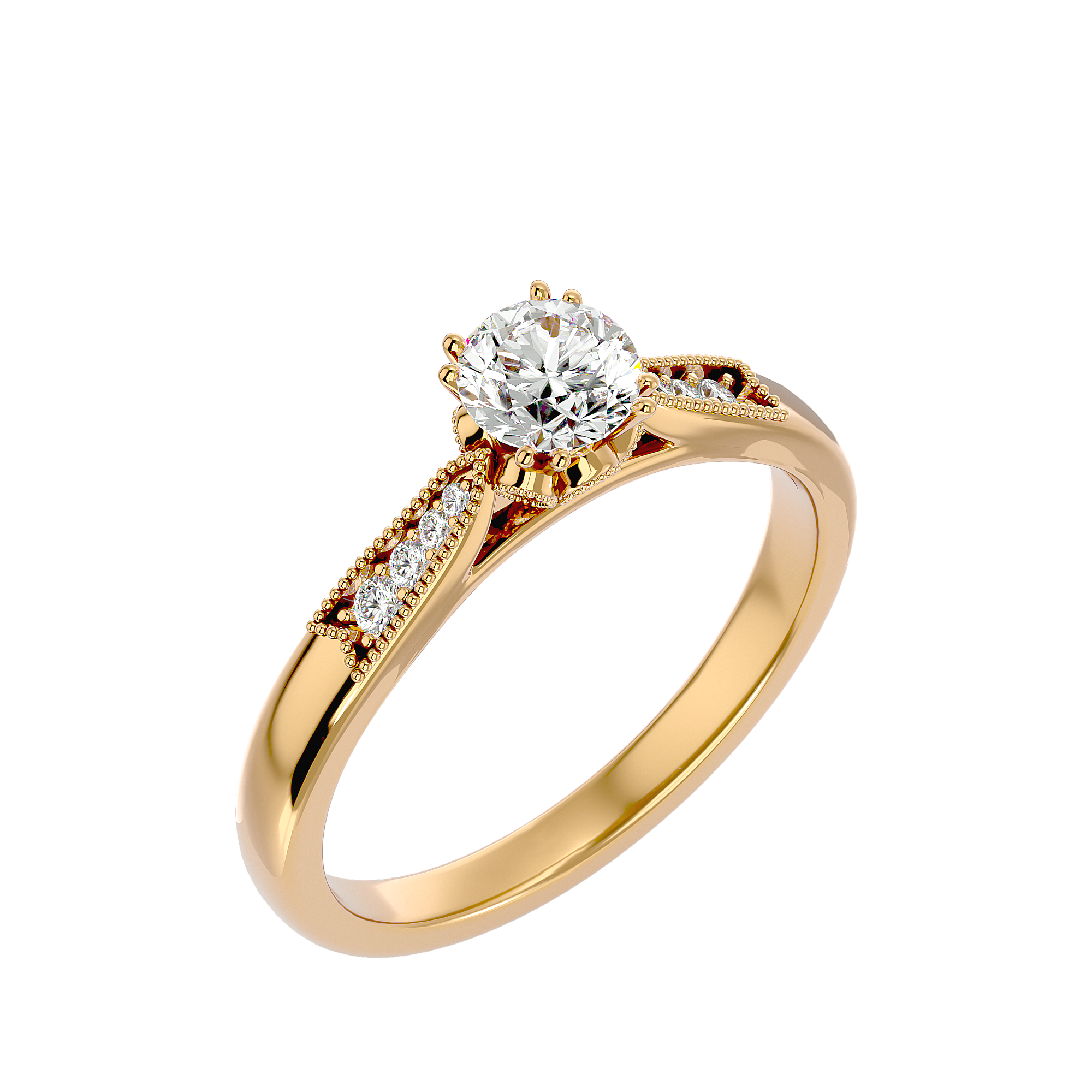 HOH Audrey Diamond Solitaire Ring