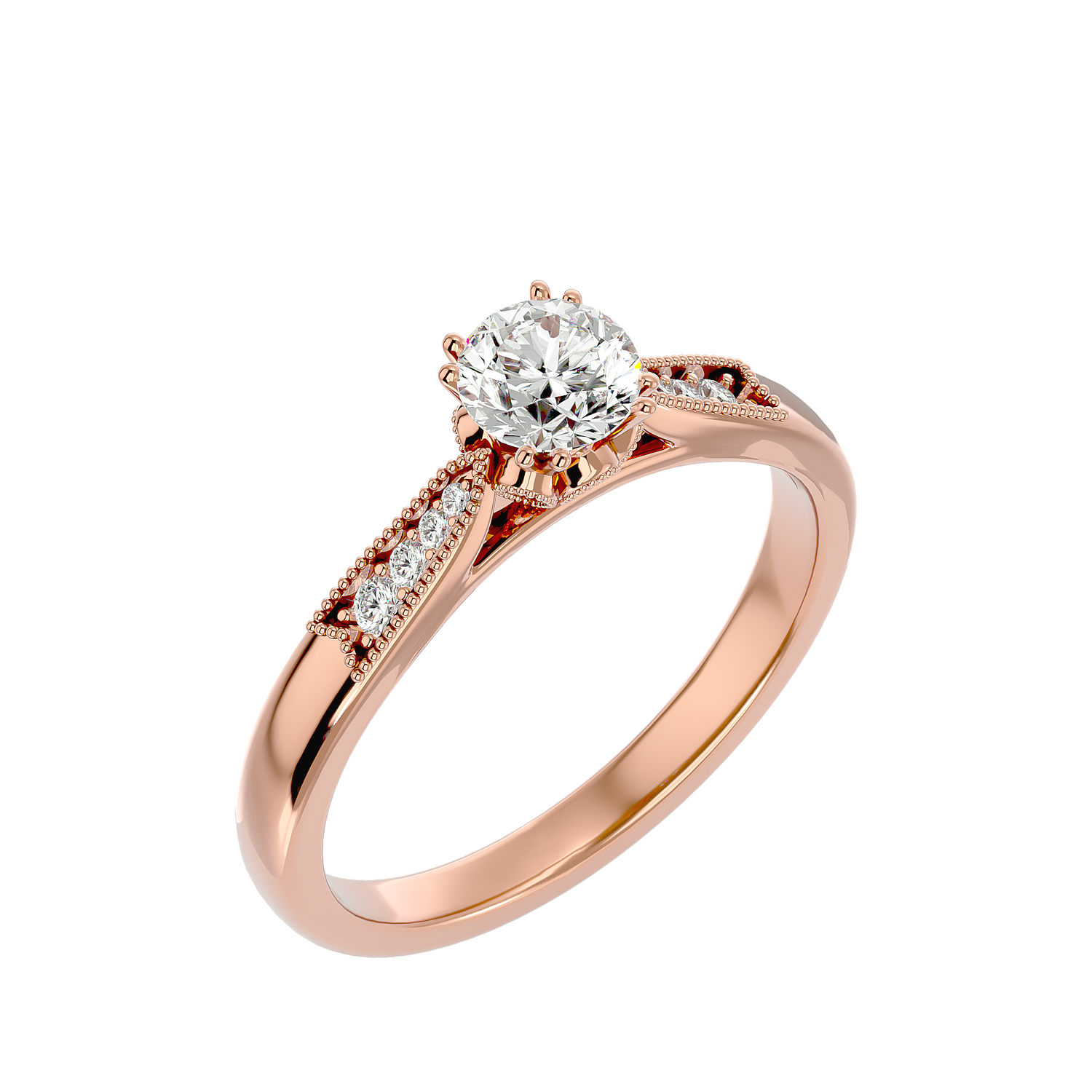 HOH Audrey Diamond Solitaire Ring