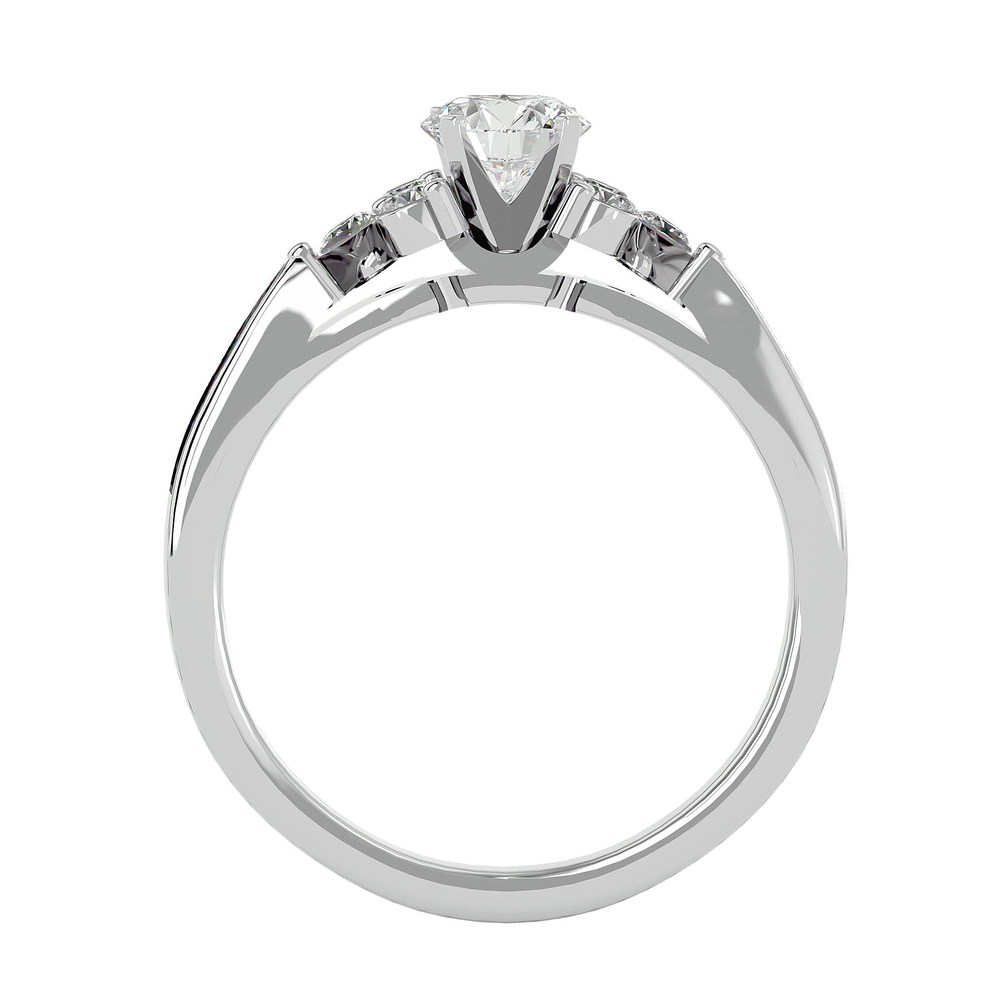 HOH Autumn Diamond Solitaire Ring