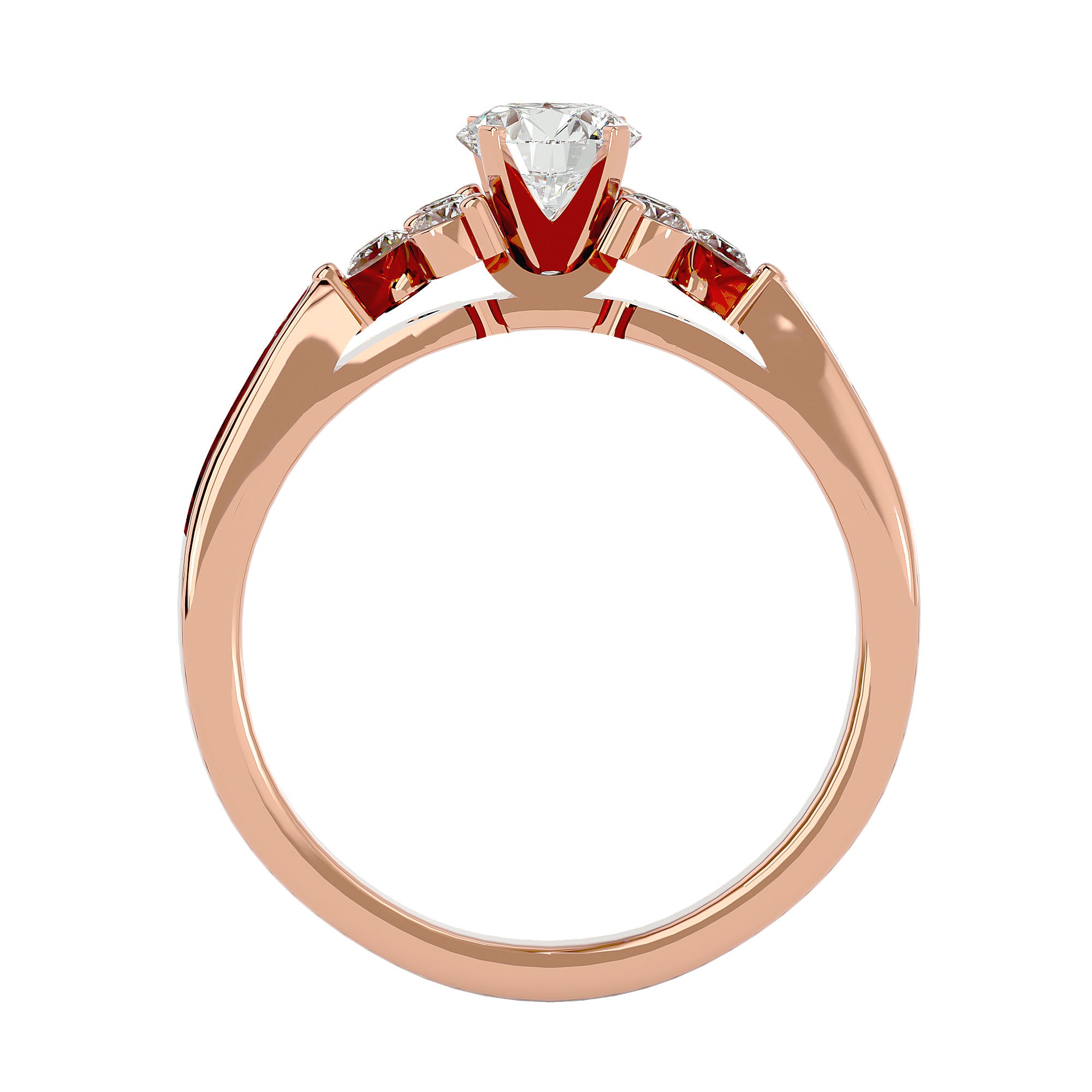 HOH Autumn Diamond Solitaire Ring