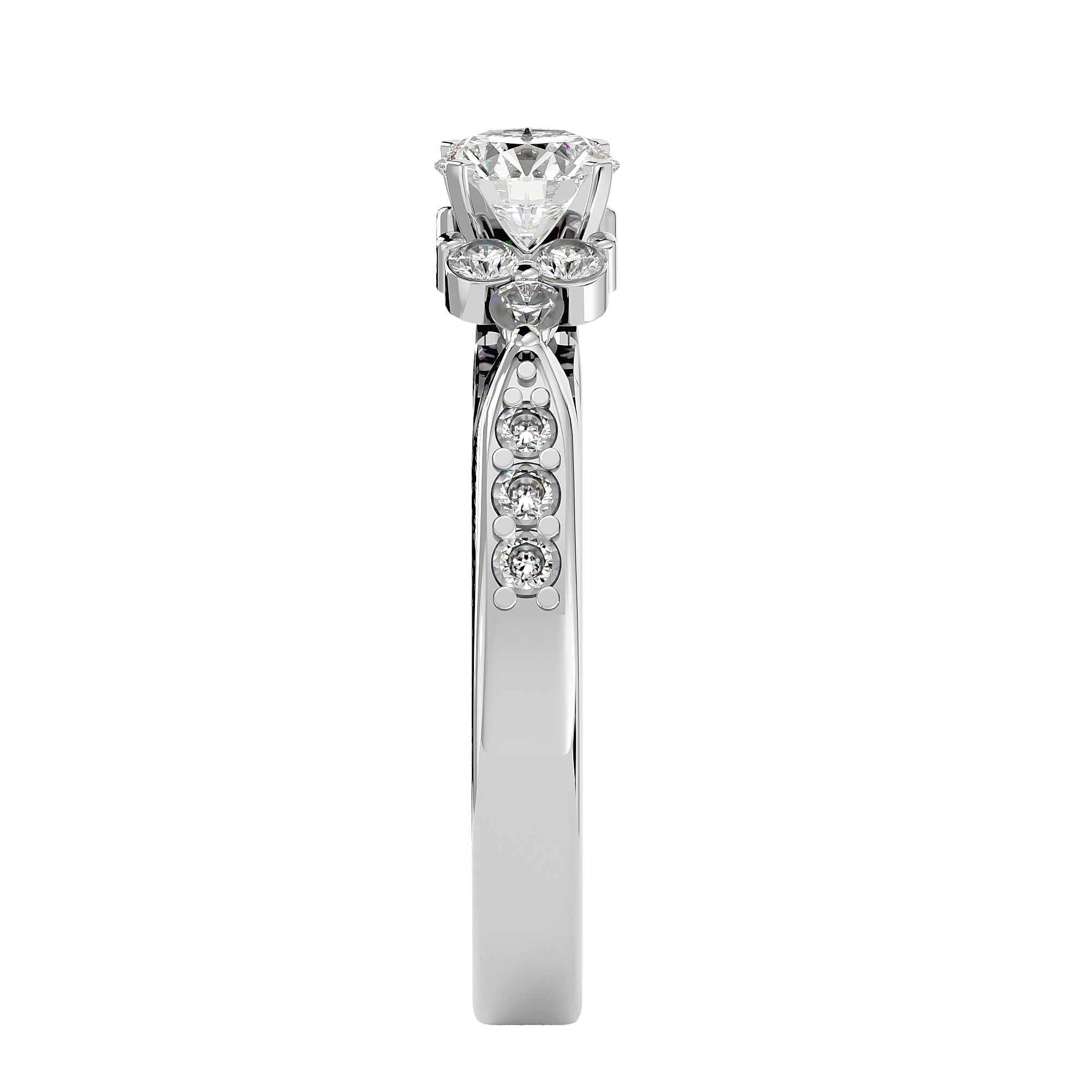HOH Autumn Diamond Solitaire Ring