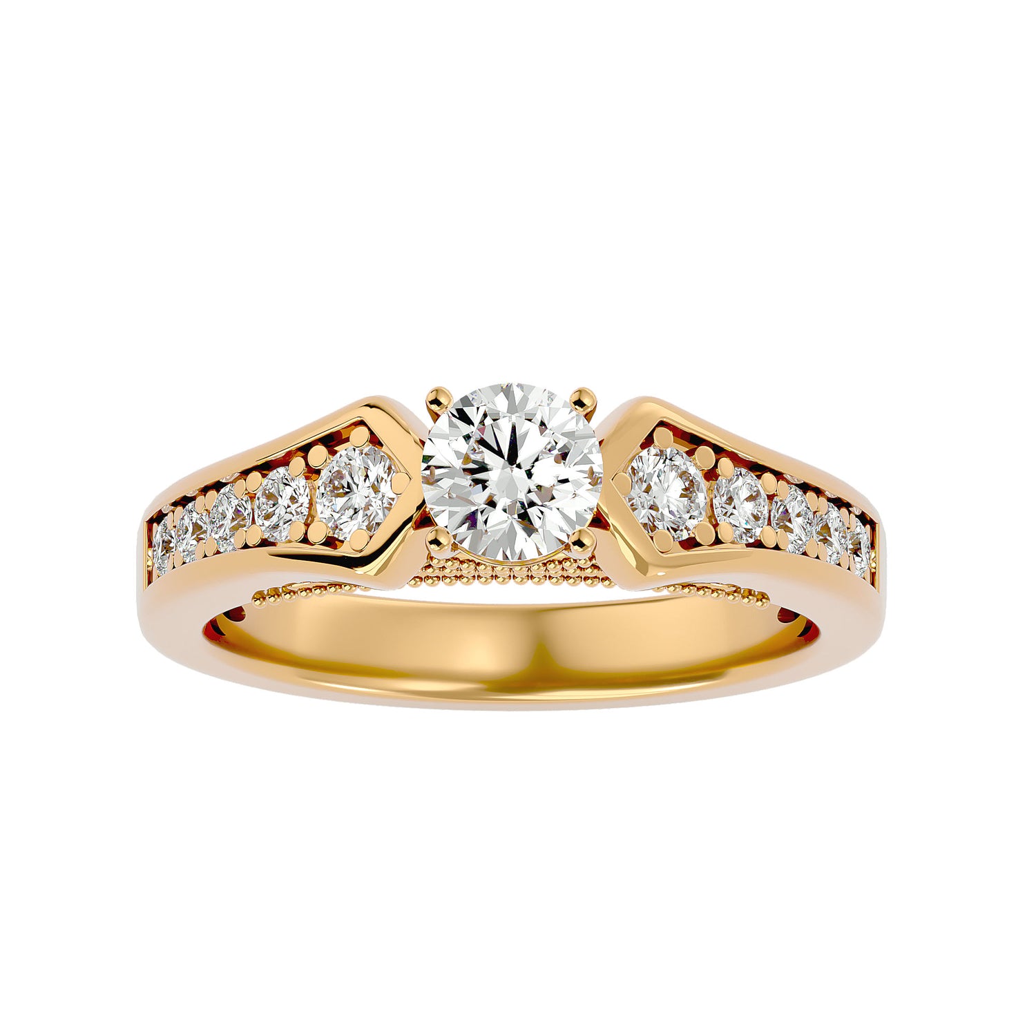 HOH Ira Diamond Solitaire Ring