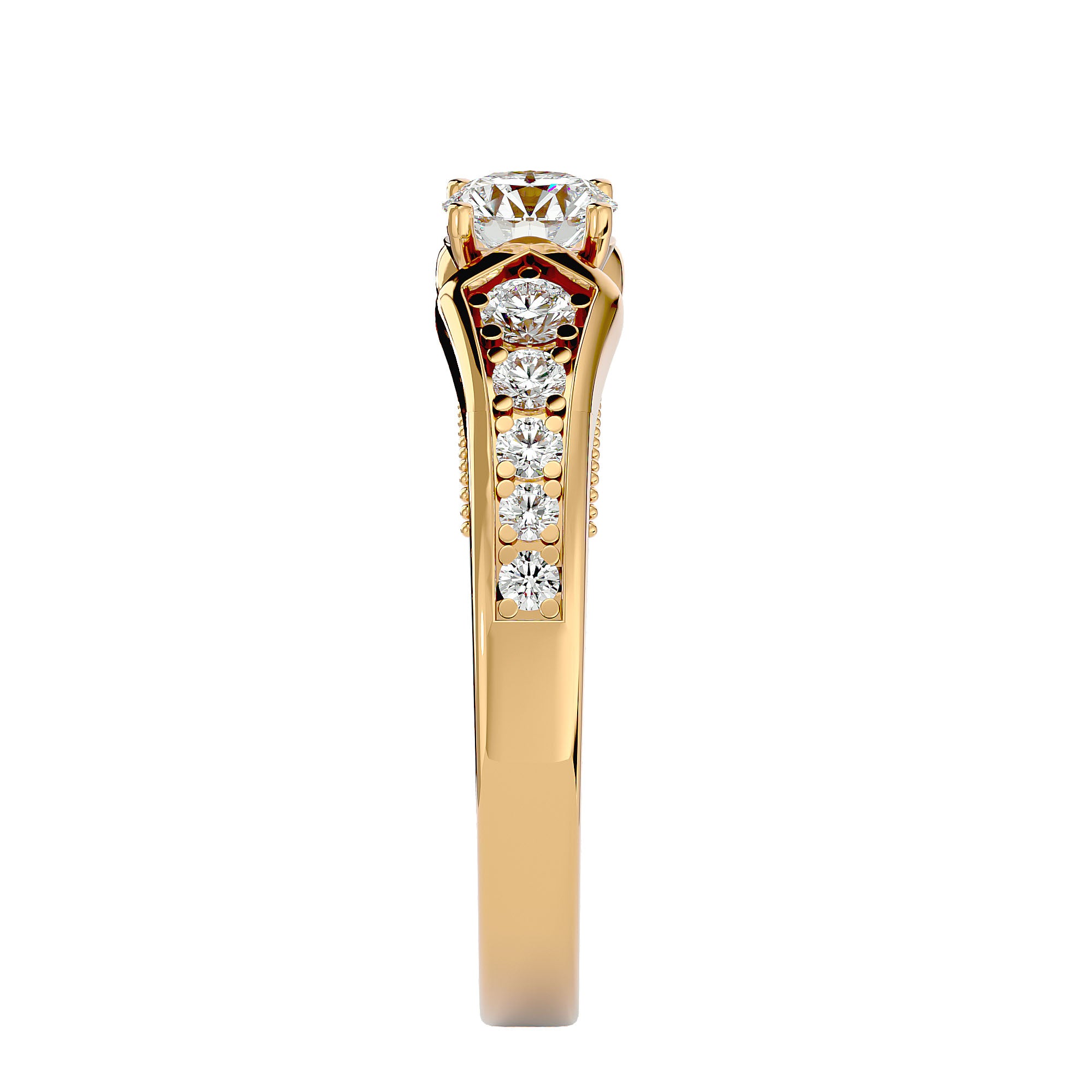 HOH Ira Diamond Solitaire Ring