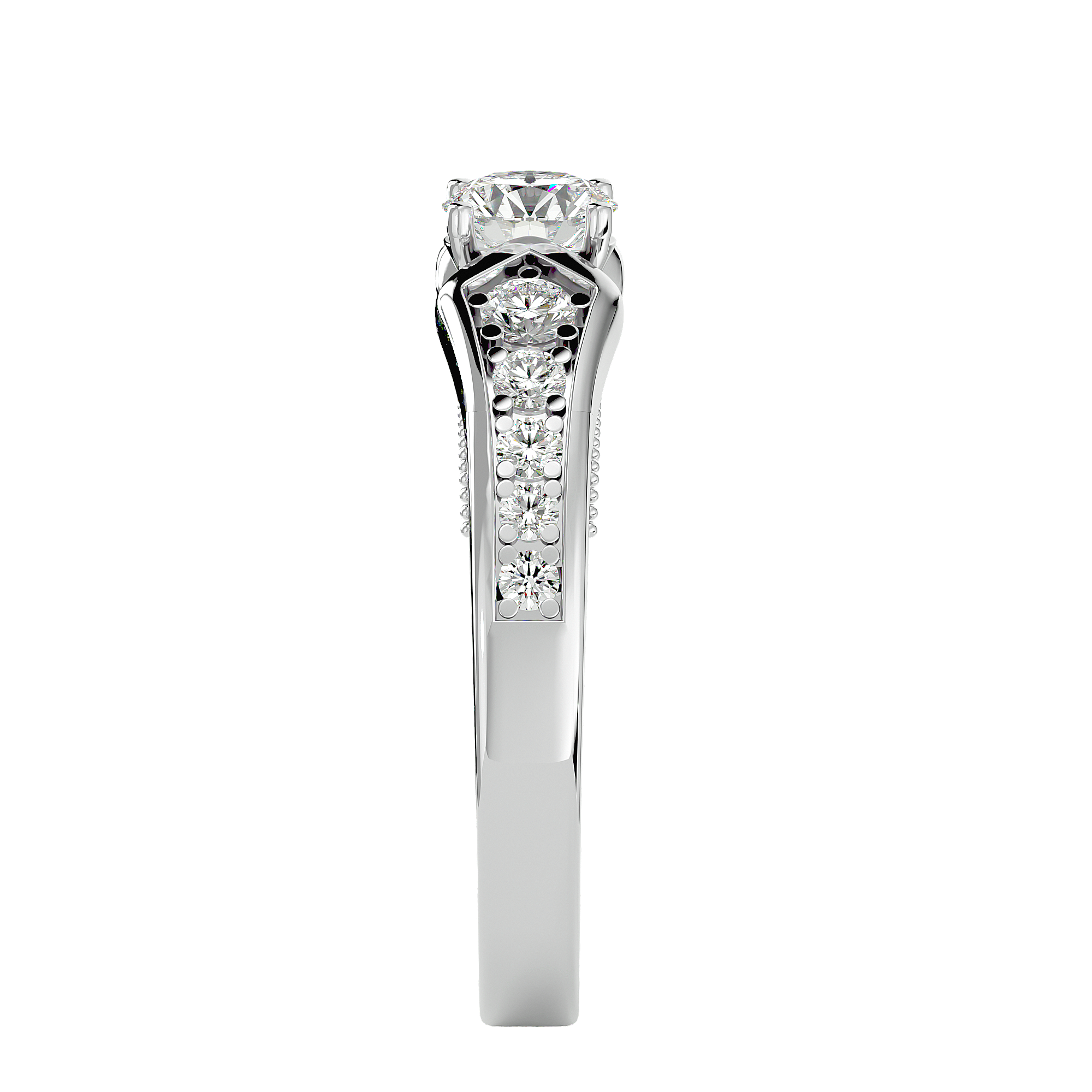 HOH Ira Diamond Solitaire Ring