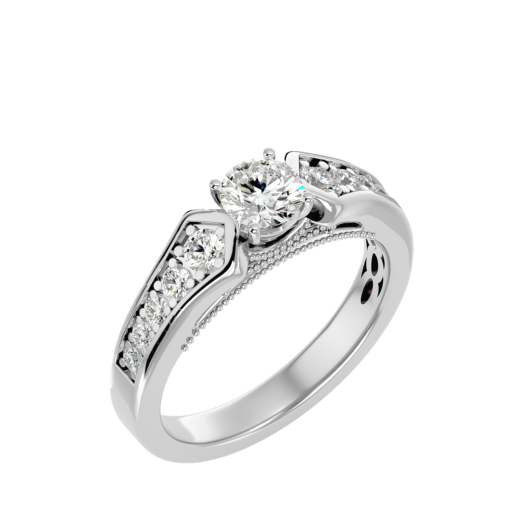 HOH Ira Diamond Solitaire Ring