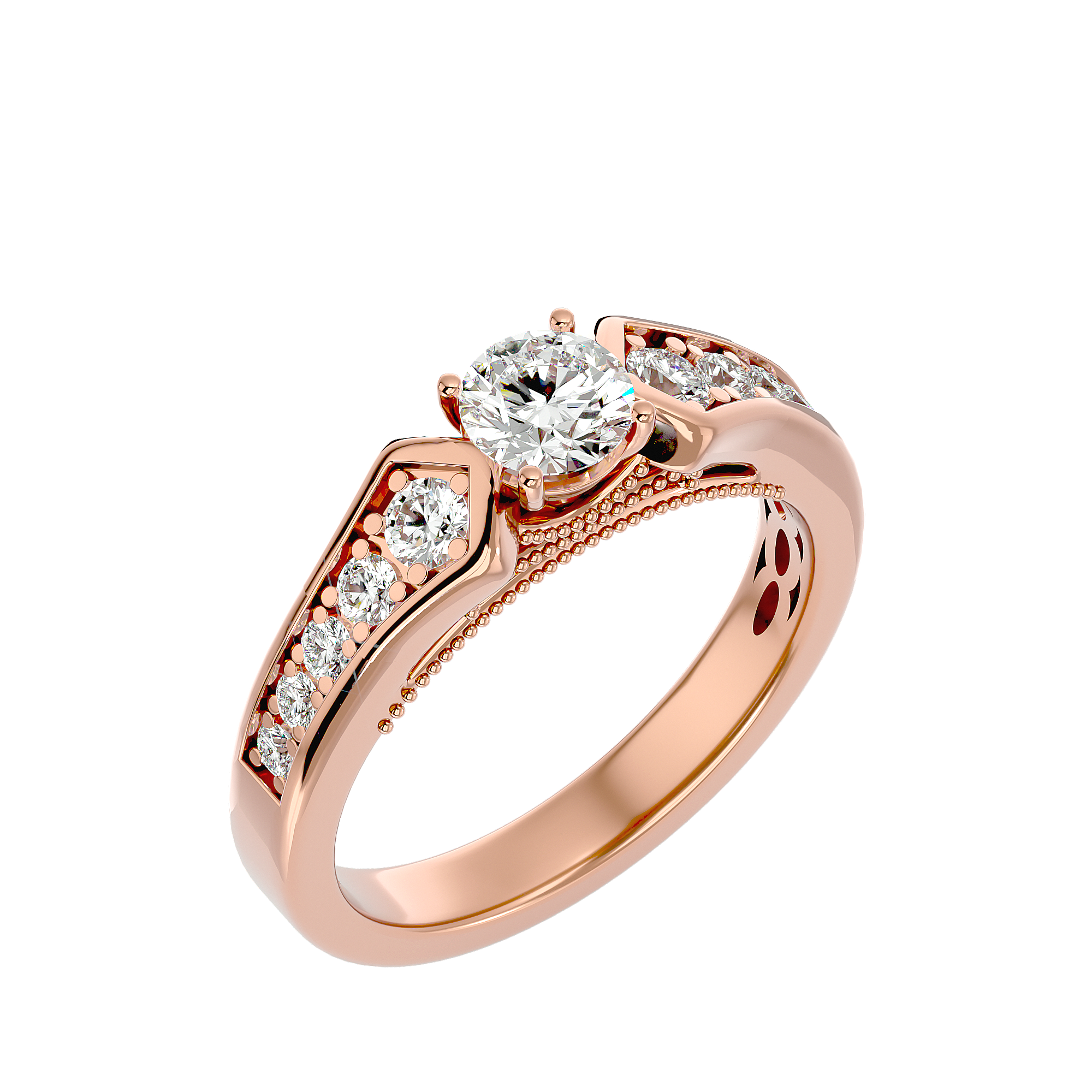 HOH Ira Diamond Solitaire Ring