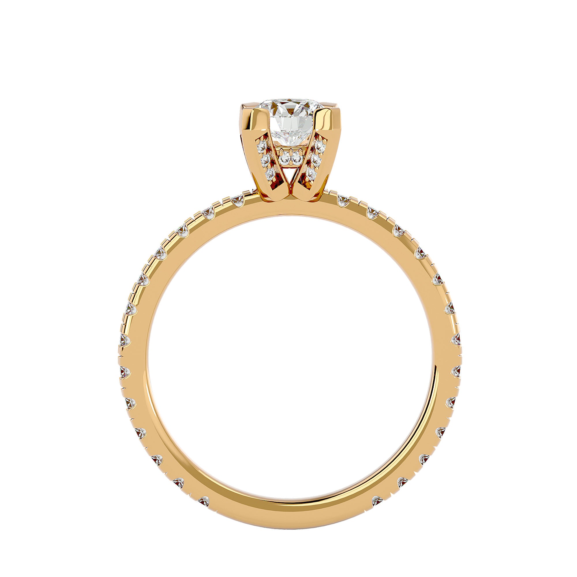 HOH Barbara Diamond Solitaire Ring