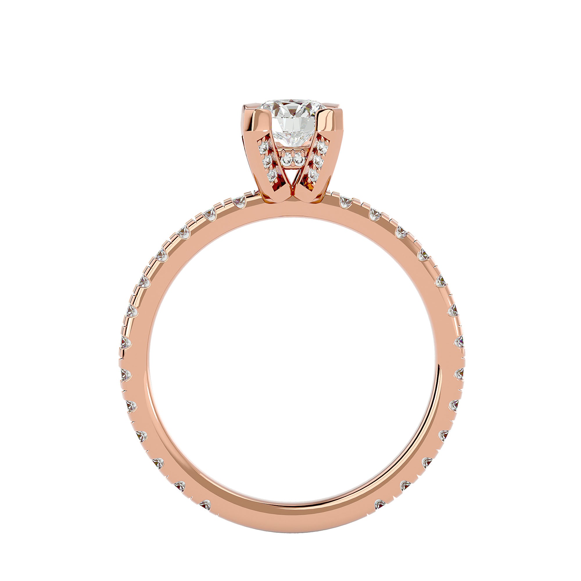 HOH Barbara Diamond Solitaire Ring