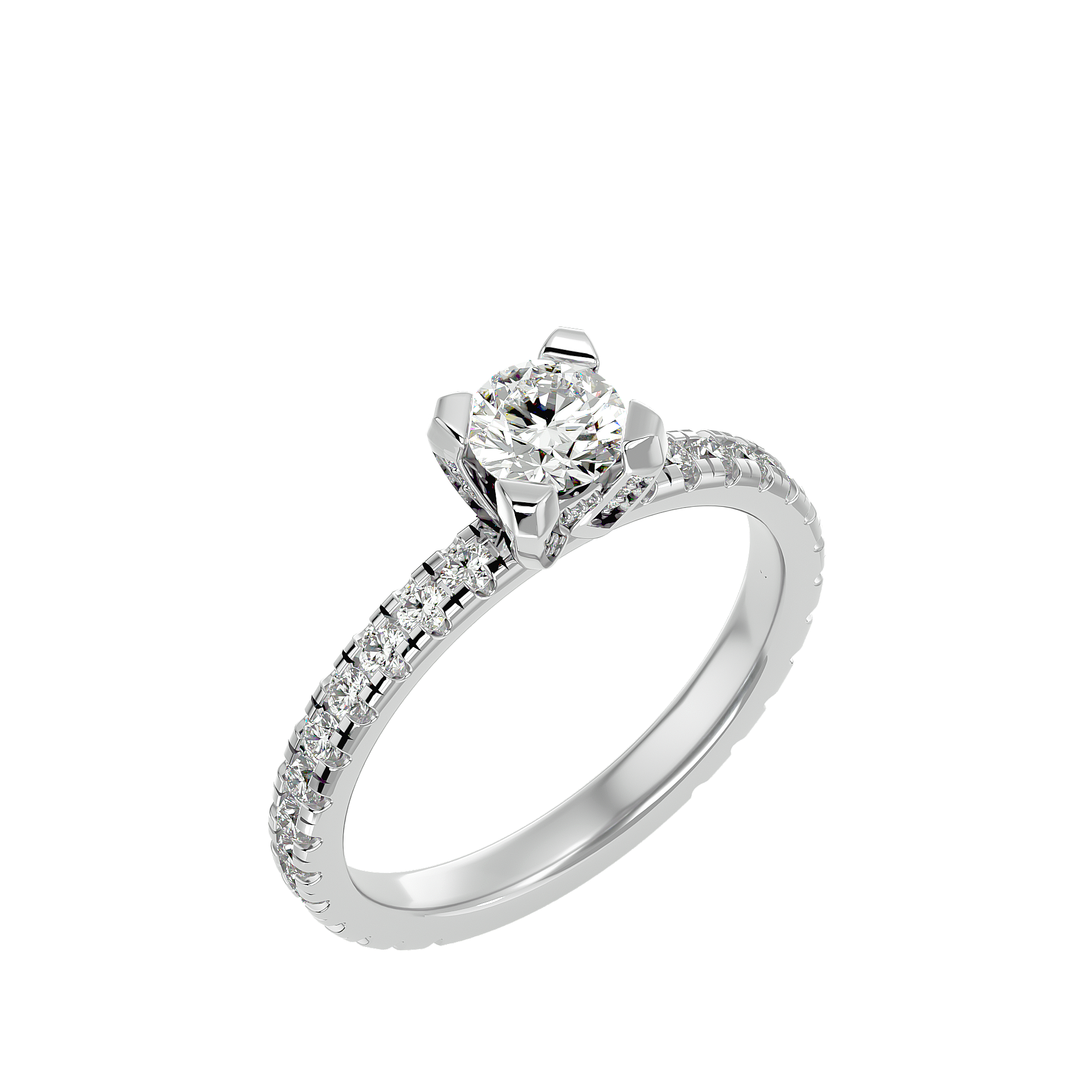 HOH Barbara Diamond Solitaire Ring