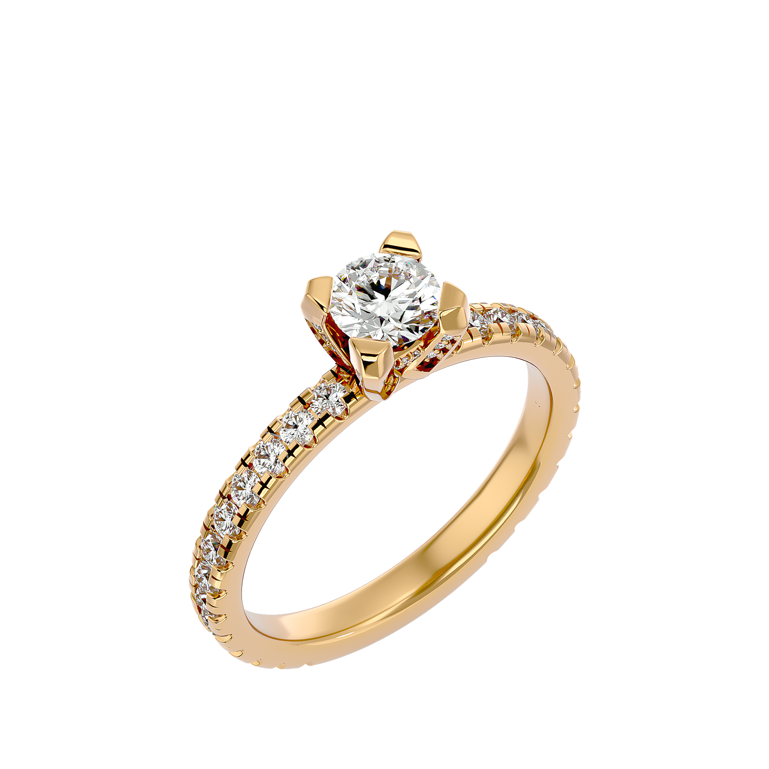 HOH Barbara Diamond Solitaire Ring