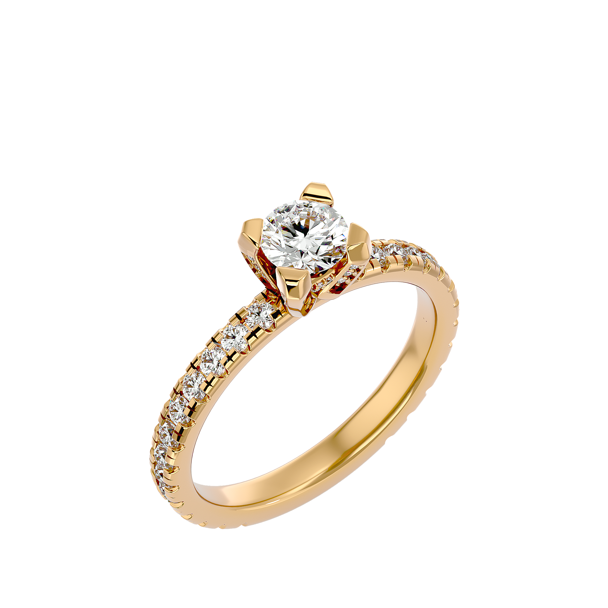 HOH Barbara Diamond Solitaire Ring