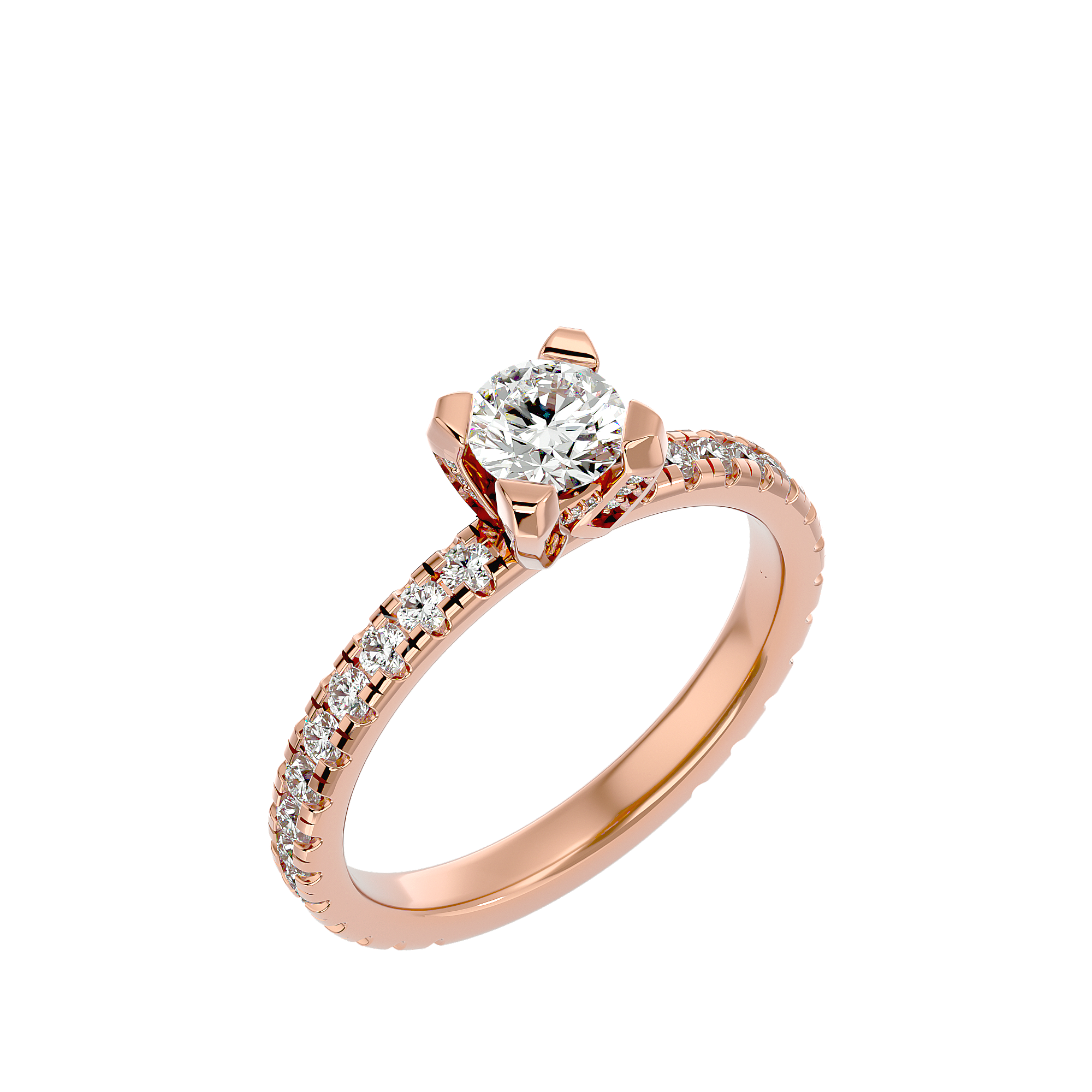 HOH Barbara Diamond Solitaire Ring