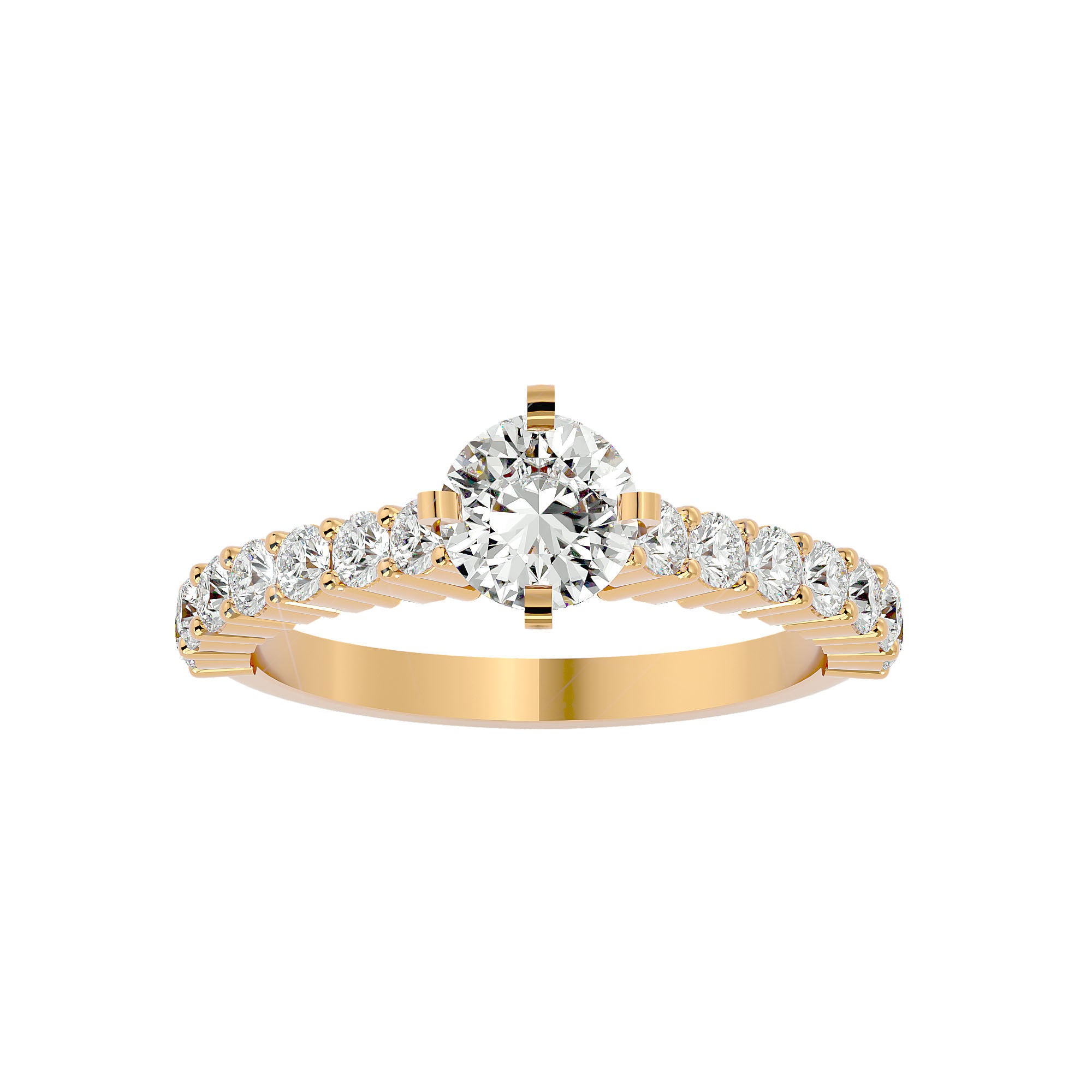 HOH Birdie Diamond Solitaire Ring