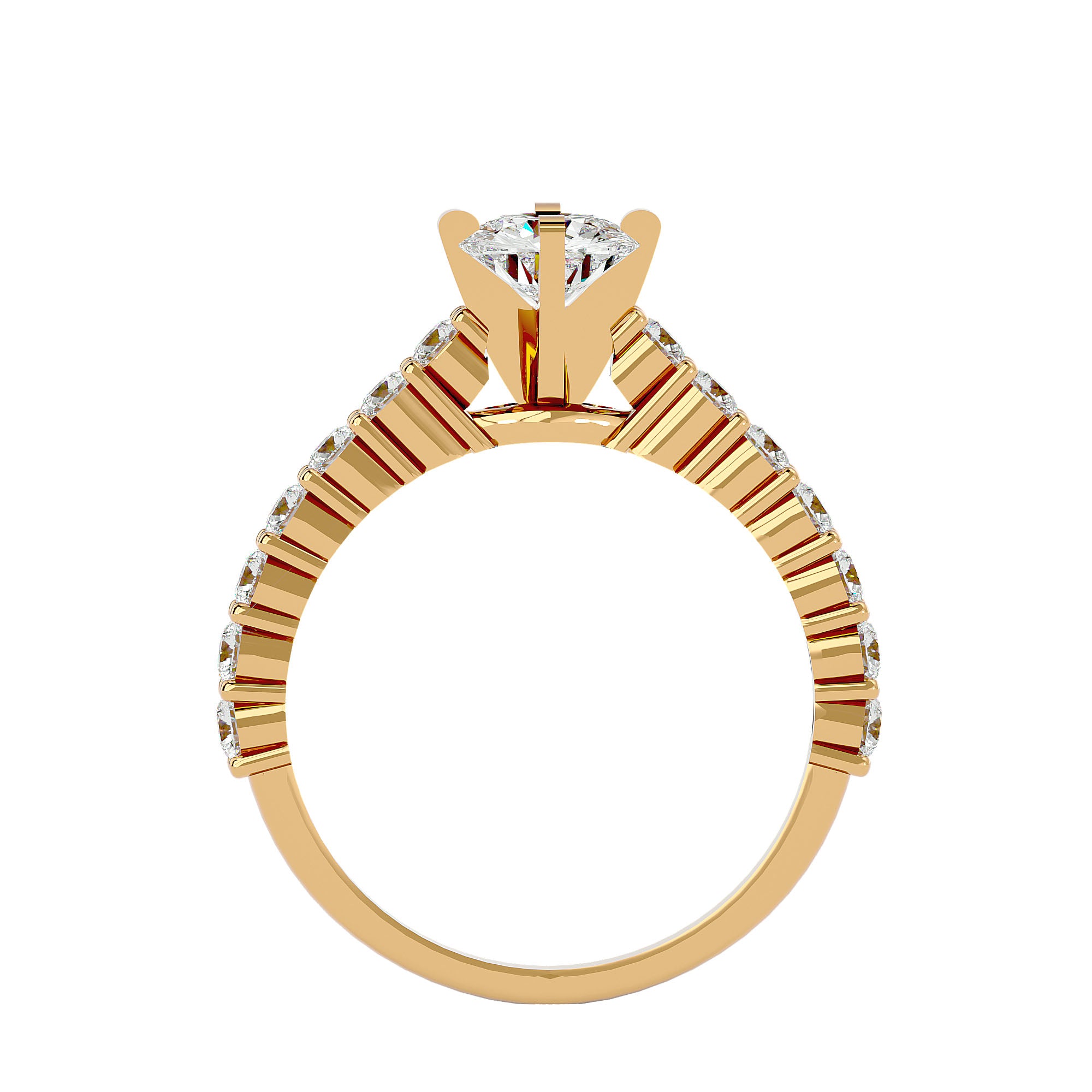 HOH Birdie Diamond Solitaire Ring