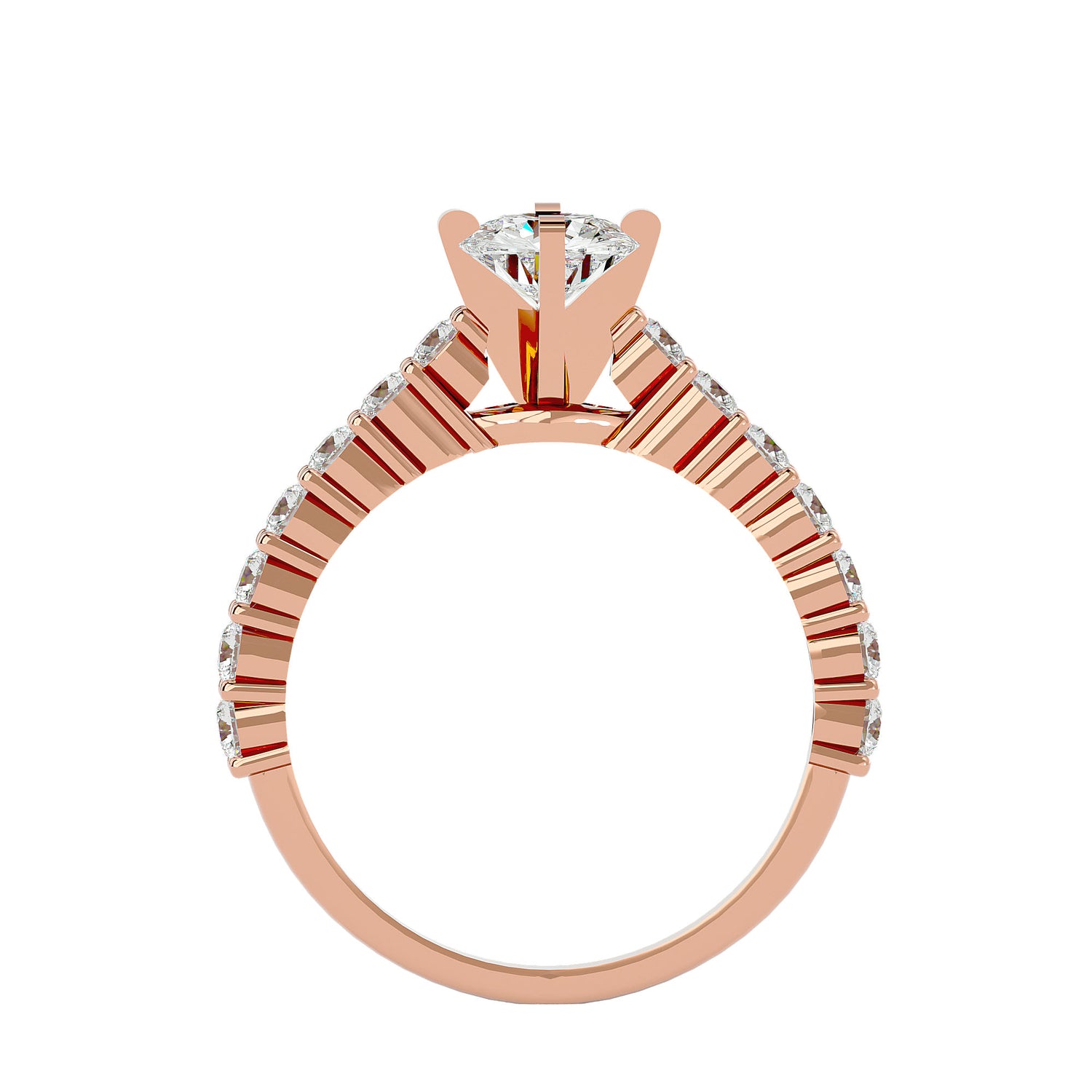 HOH Birdie Diamond Solitaire Ring