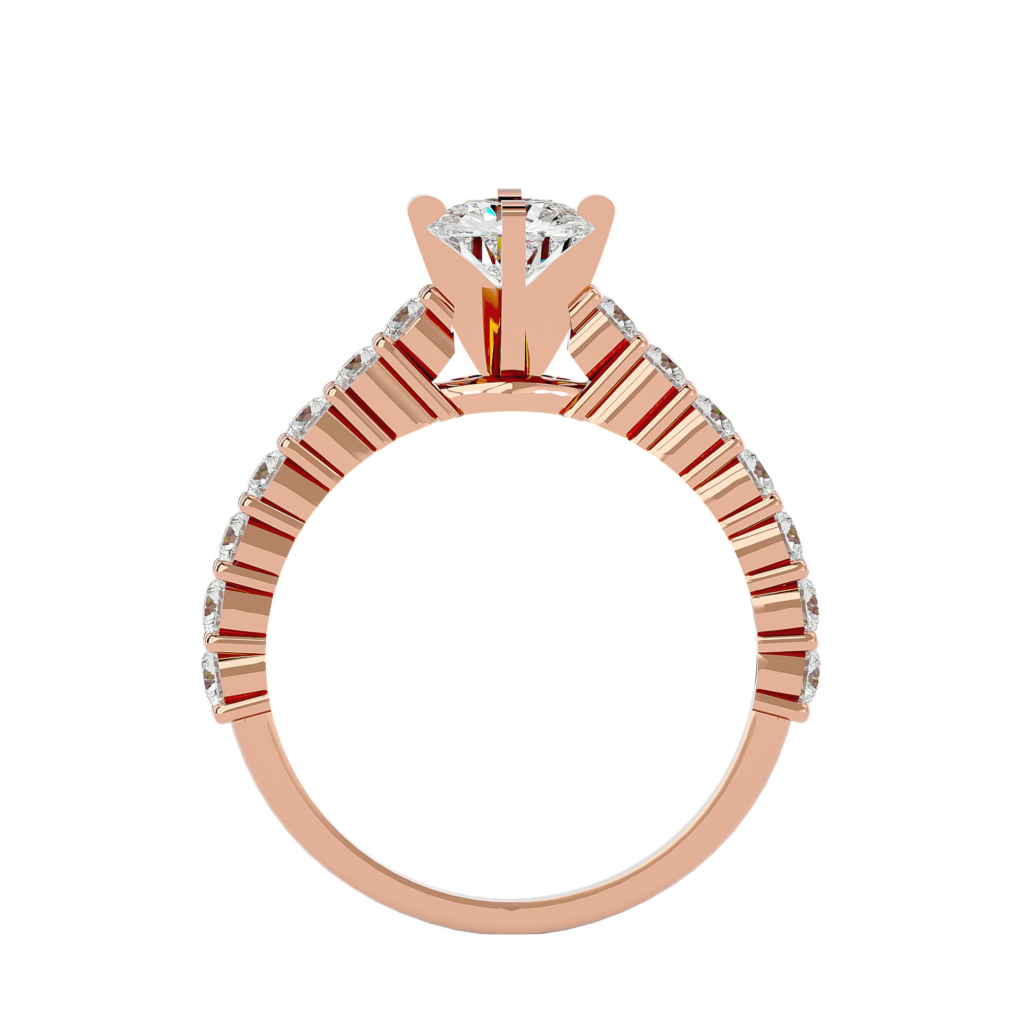 HOH Birdie Diamond Solitaire Ring