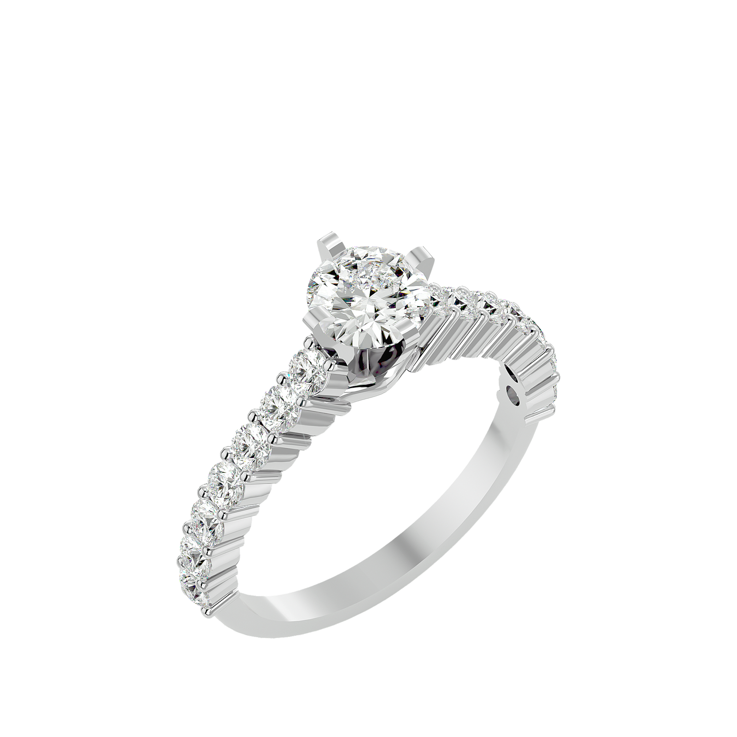 HOH Birdie Diamond Solitaire Ring