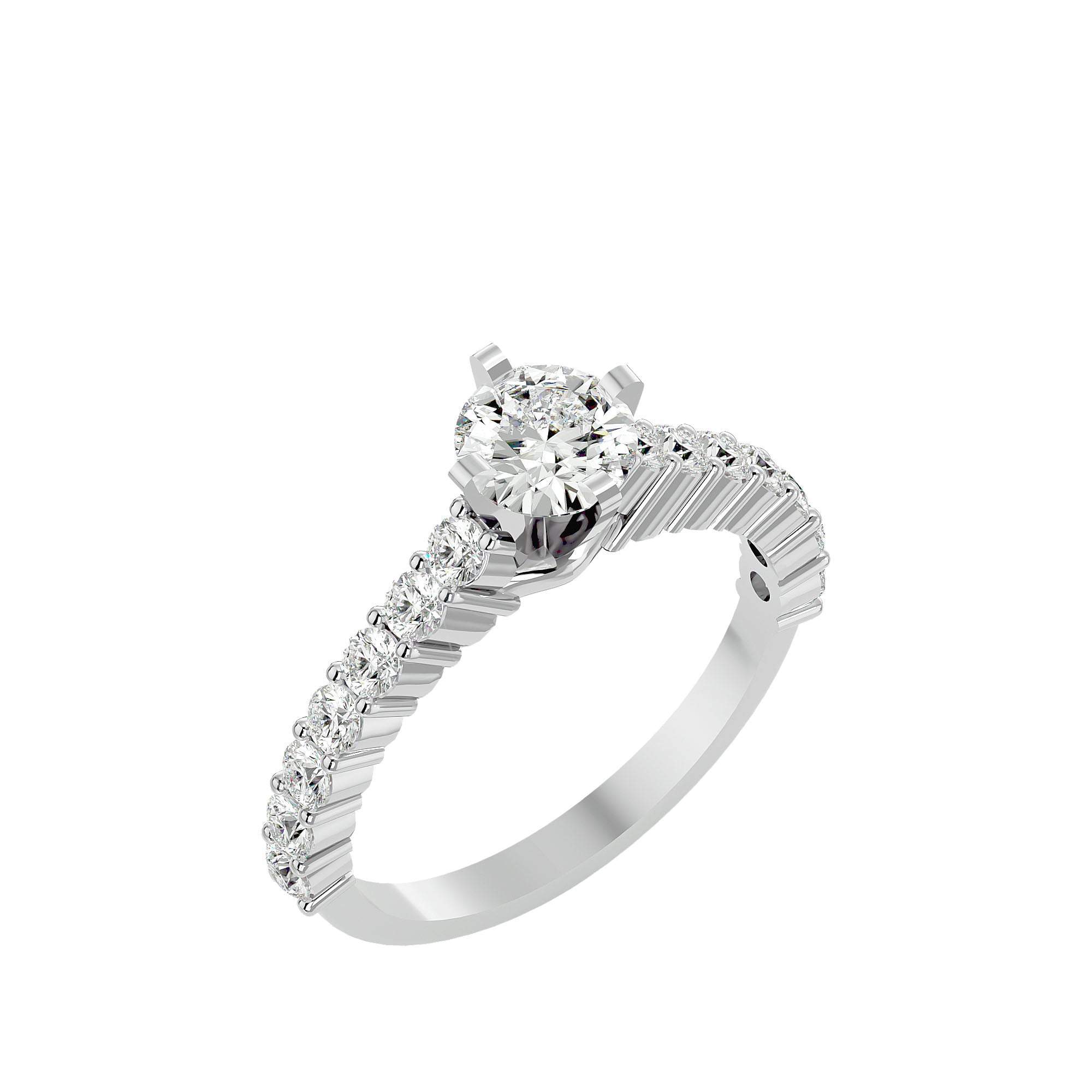 HOH Bizzy Diamond Solitaire Ring