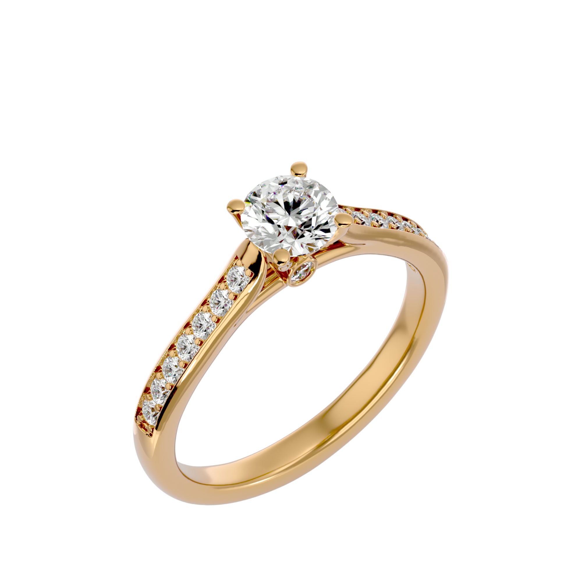 HOH Bridget Diamond Solitaire Ring