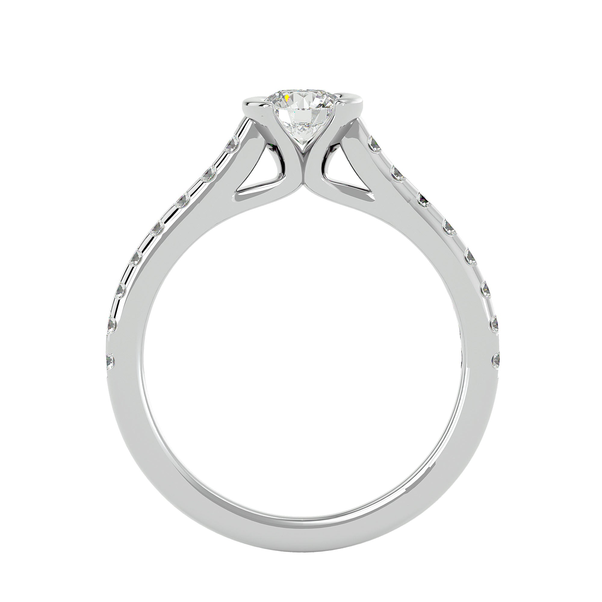 HOH Cameron Diamond Solitaire Ring