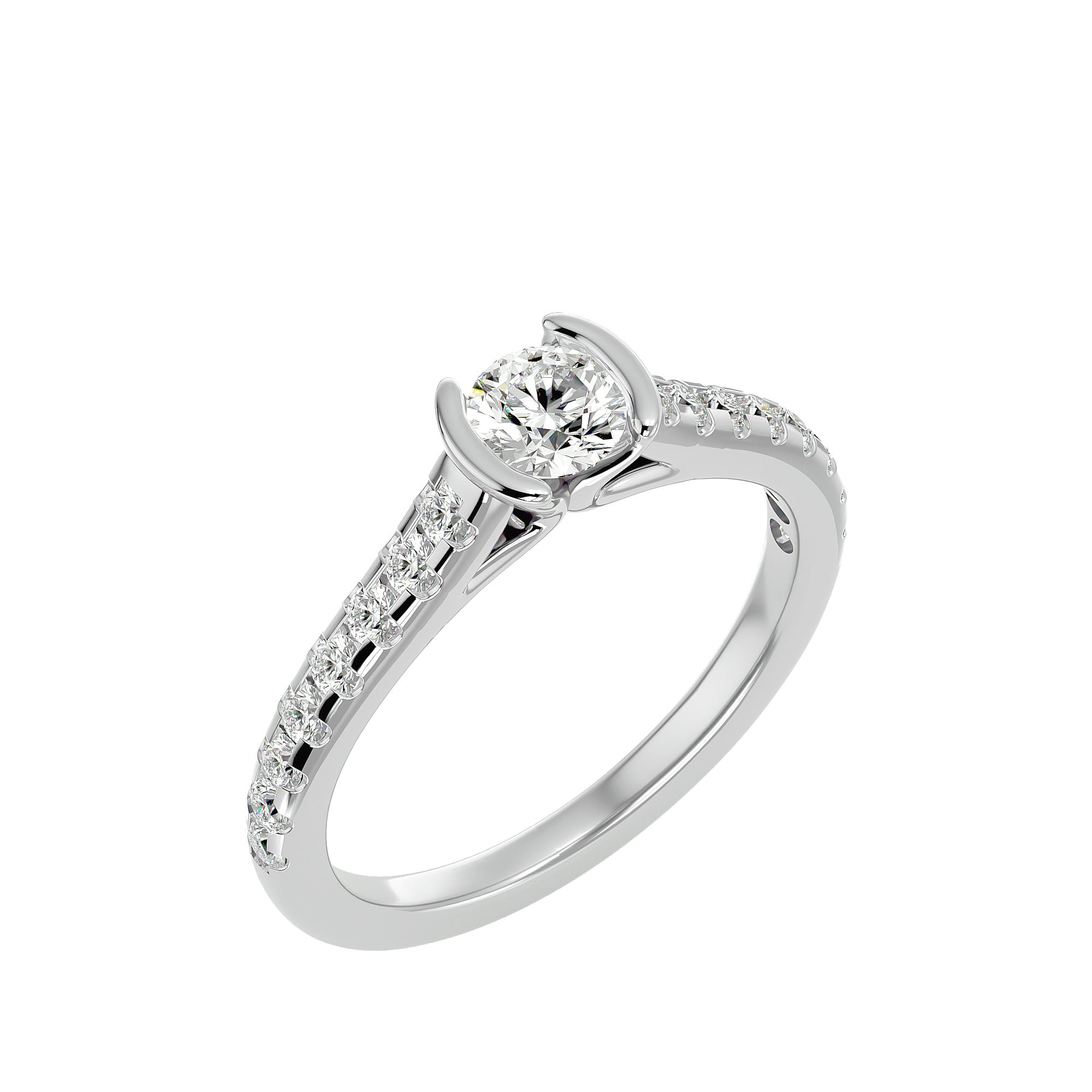 HOH Cameron Diamond Solitaire Ring
