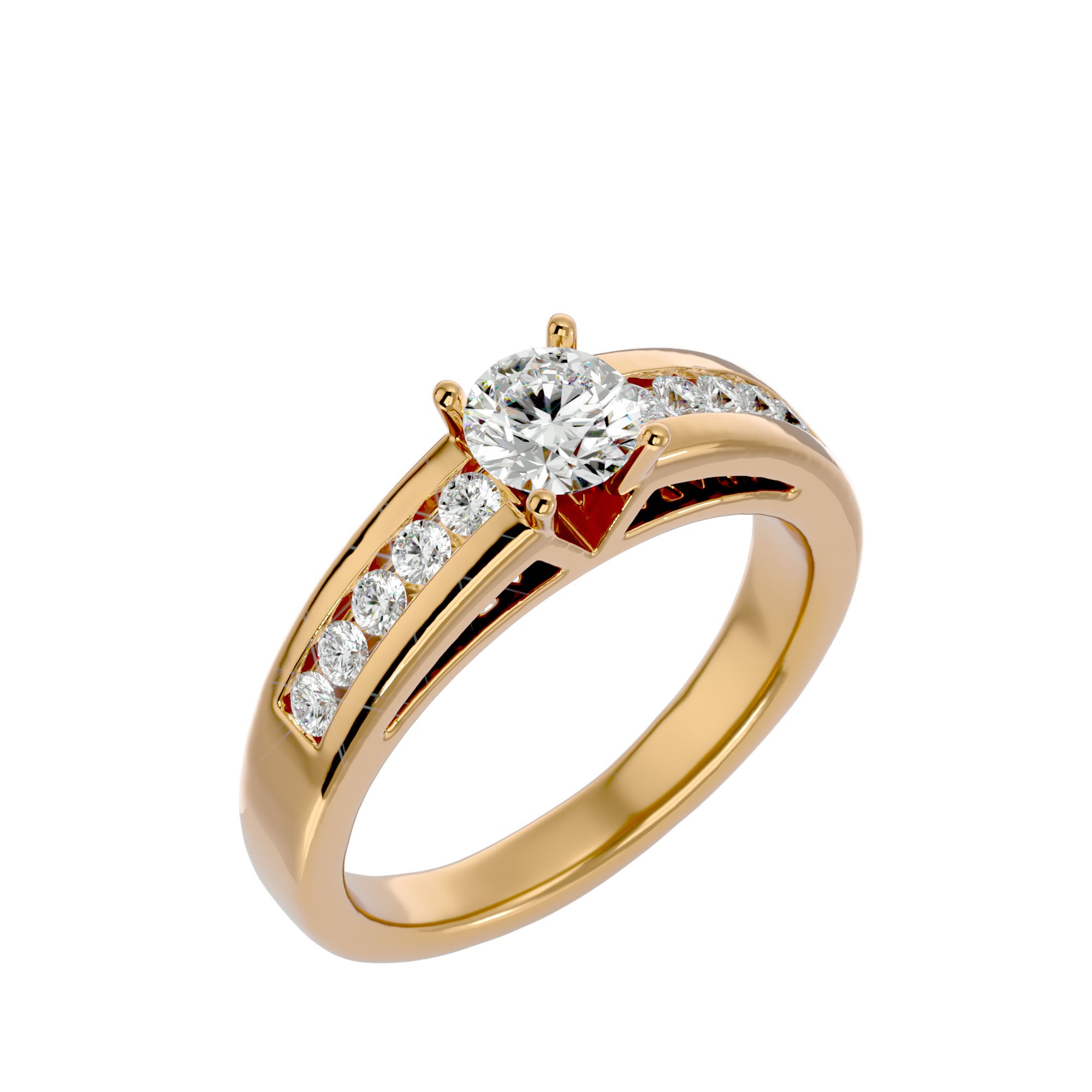 HOH Cassandra Diamond Solitaire Ring