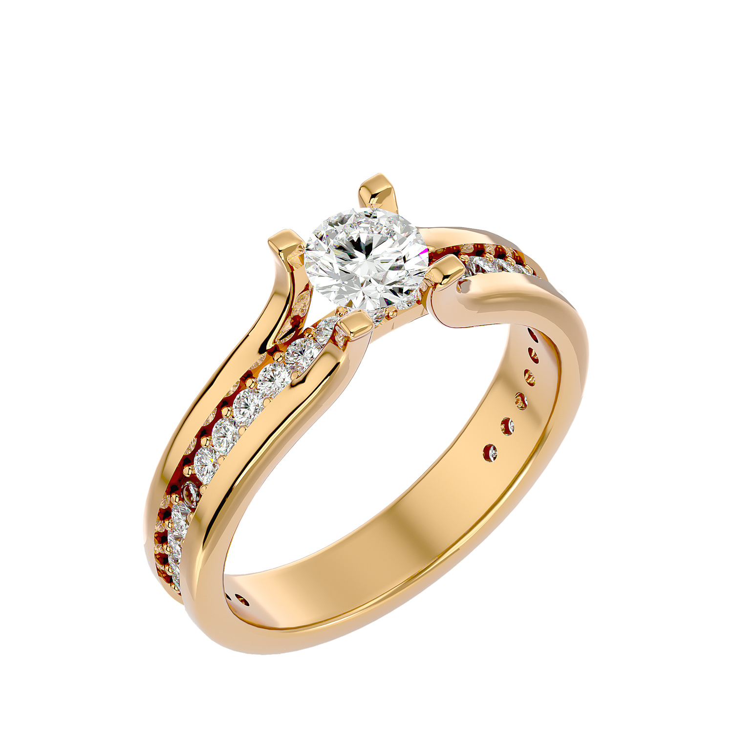 HOH Celia Diamond Solitaire Ring