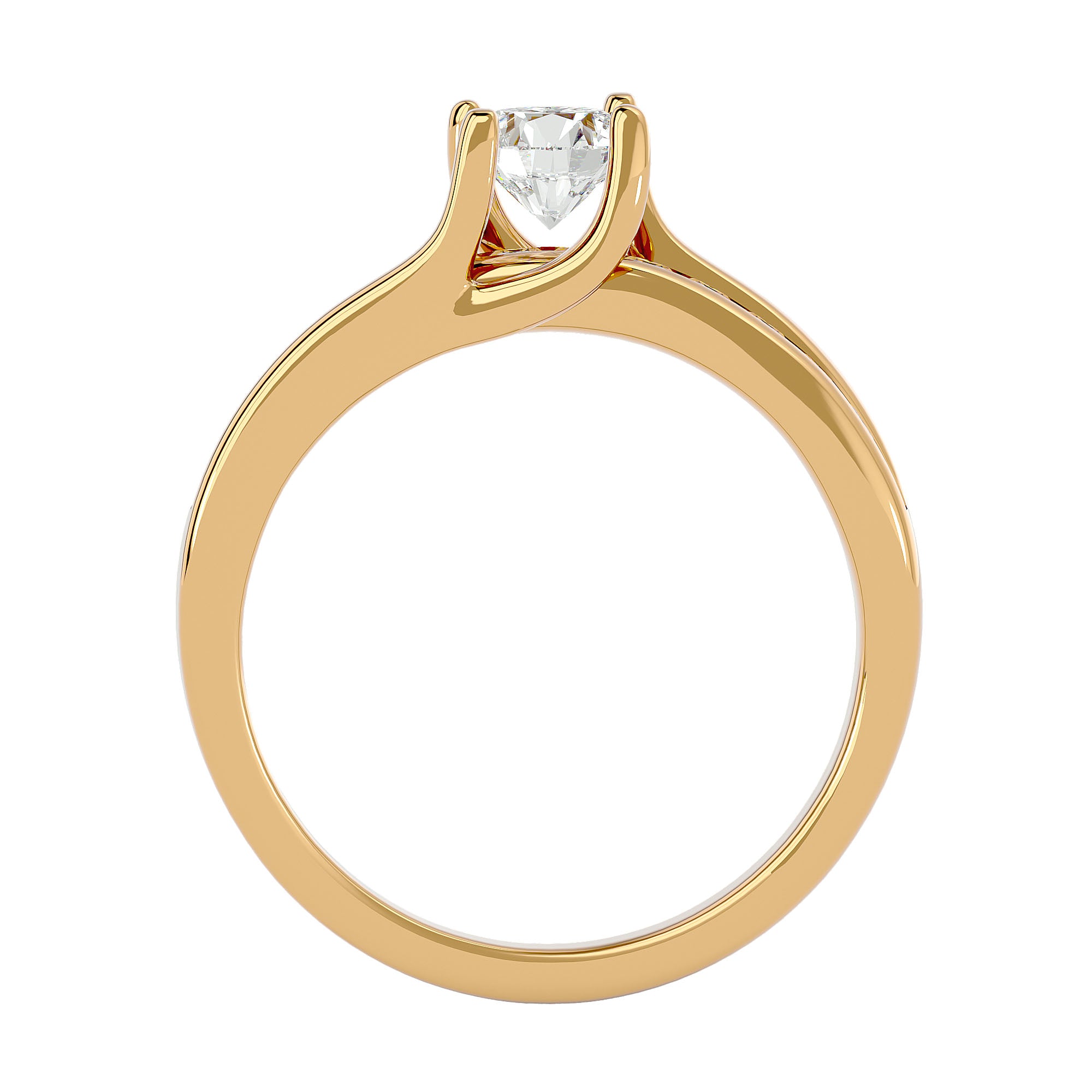 HOH Claire Diamond Solitaire Ring