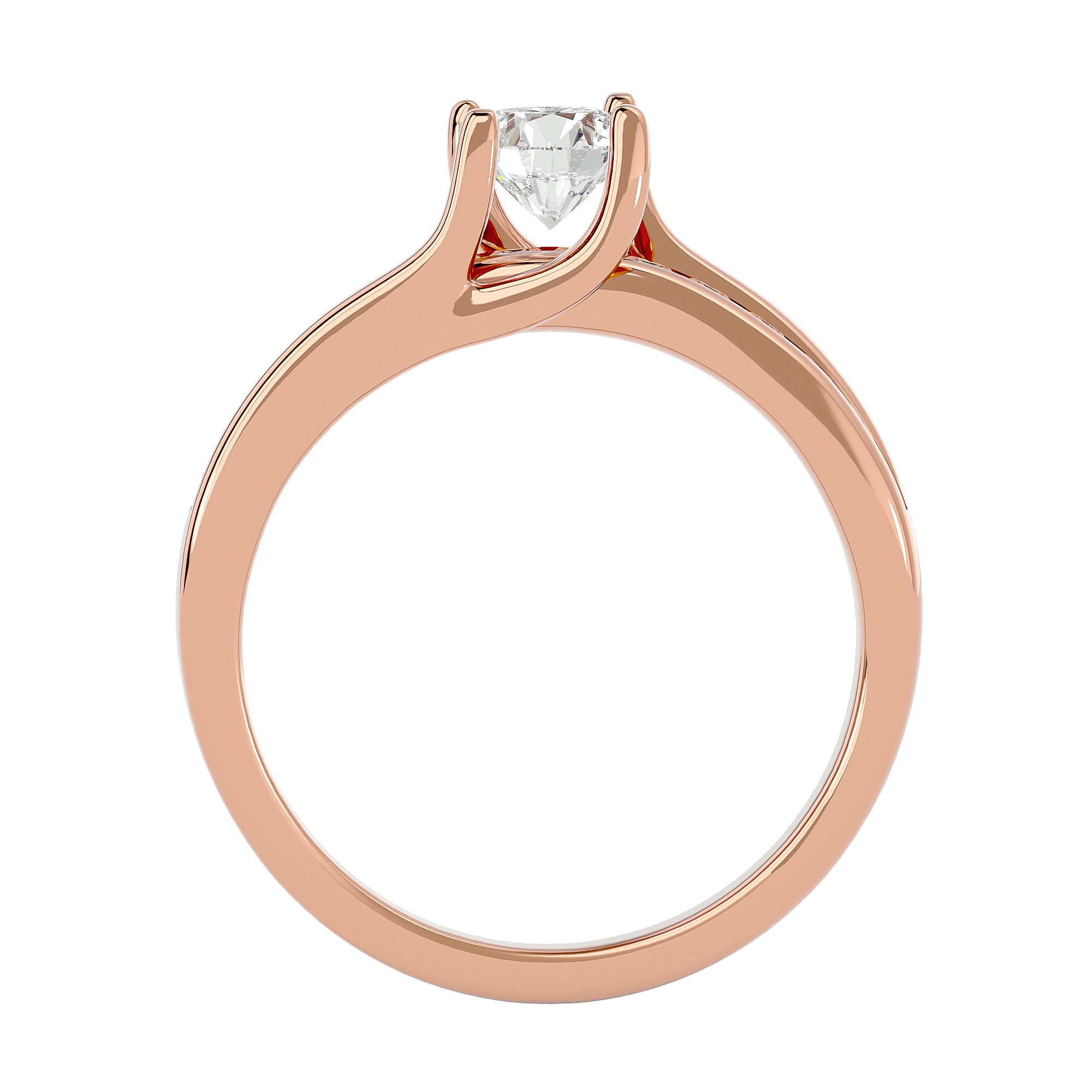 HOH Claire Diamond Solitaire Ring