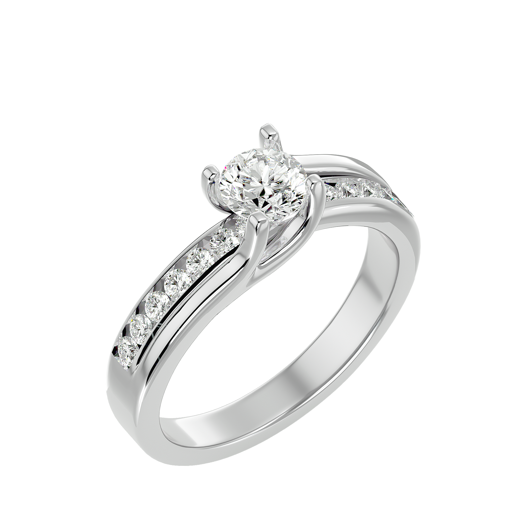 HOH Claire Diamond Solitaire Ring