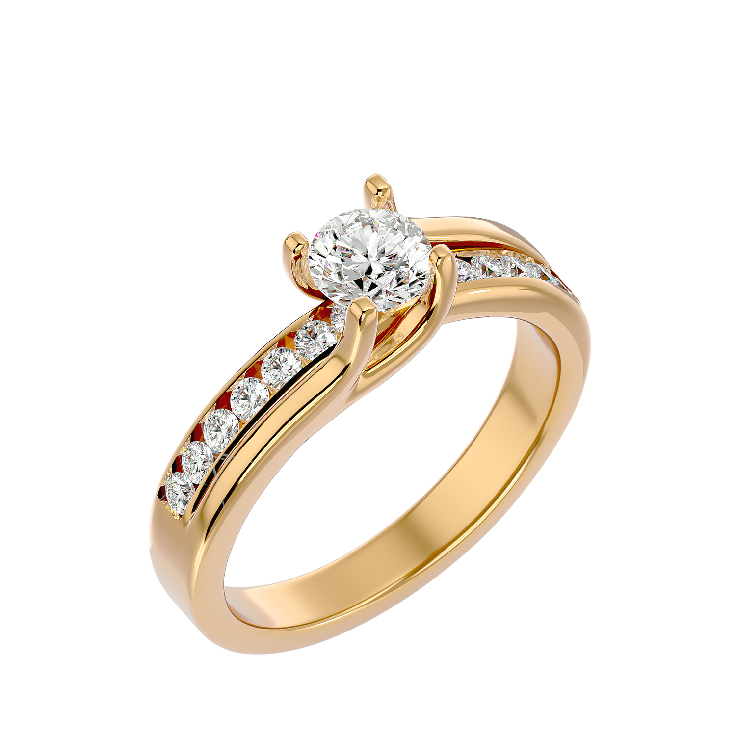 HOH Claire Diamond Solitaire Ring