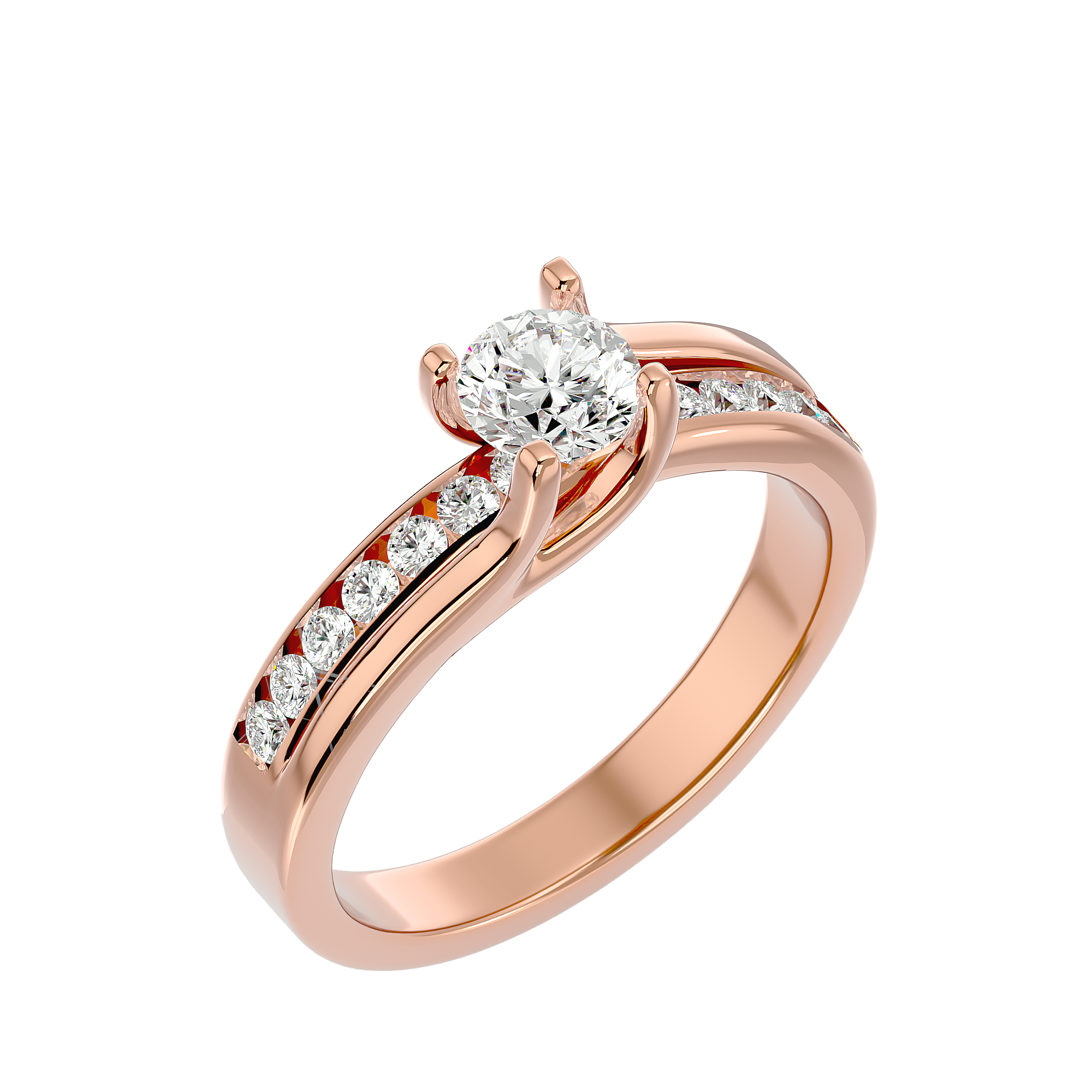 HOH Claire Diamond Solitaire Ring