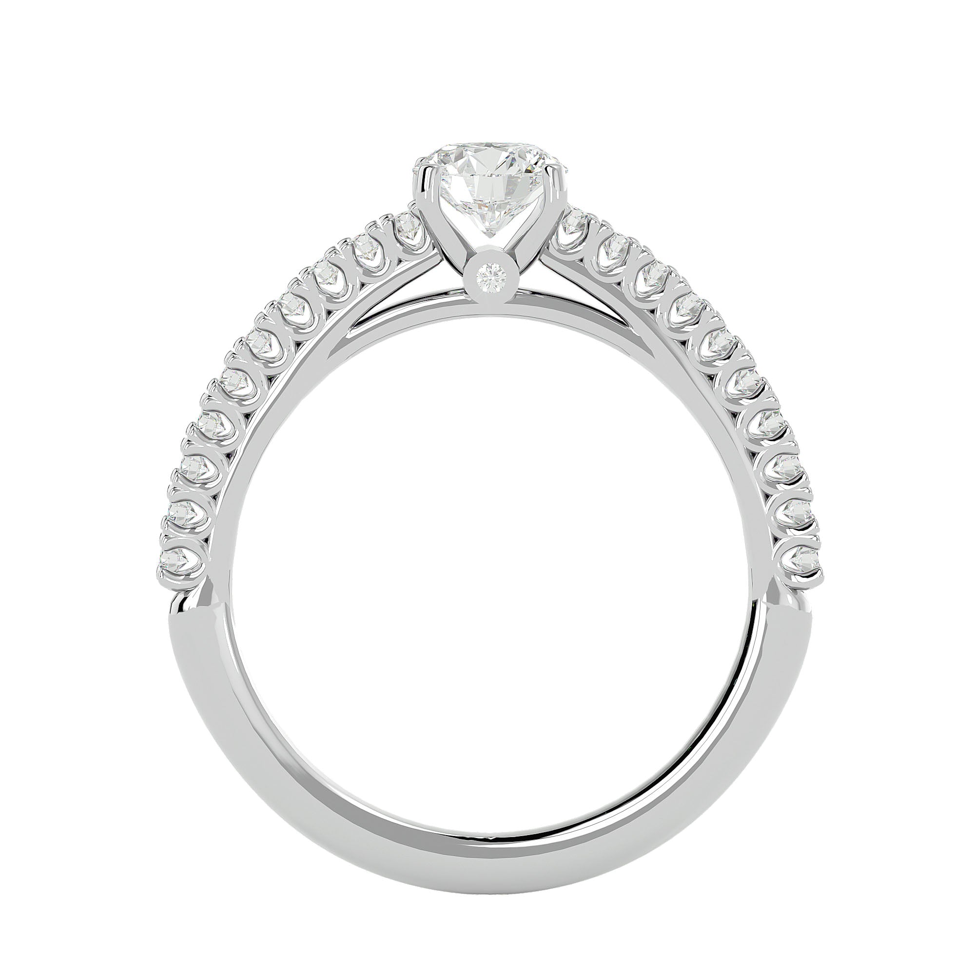 HOH Constance Diamond Solitaire Ring
