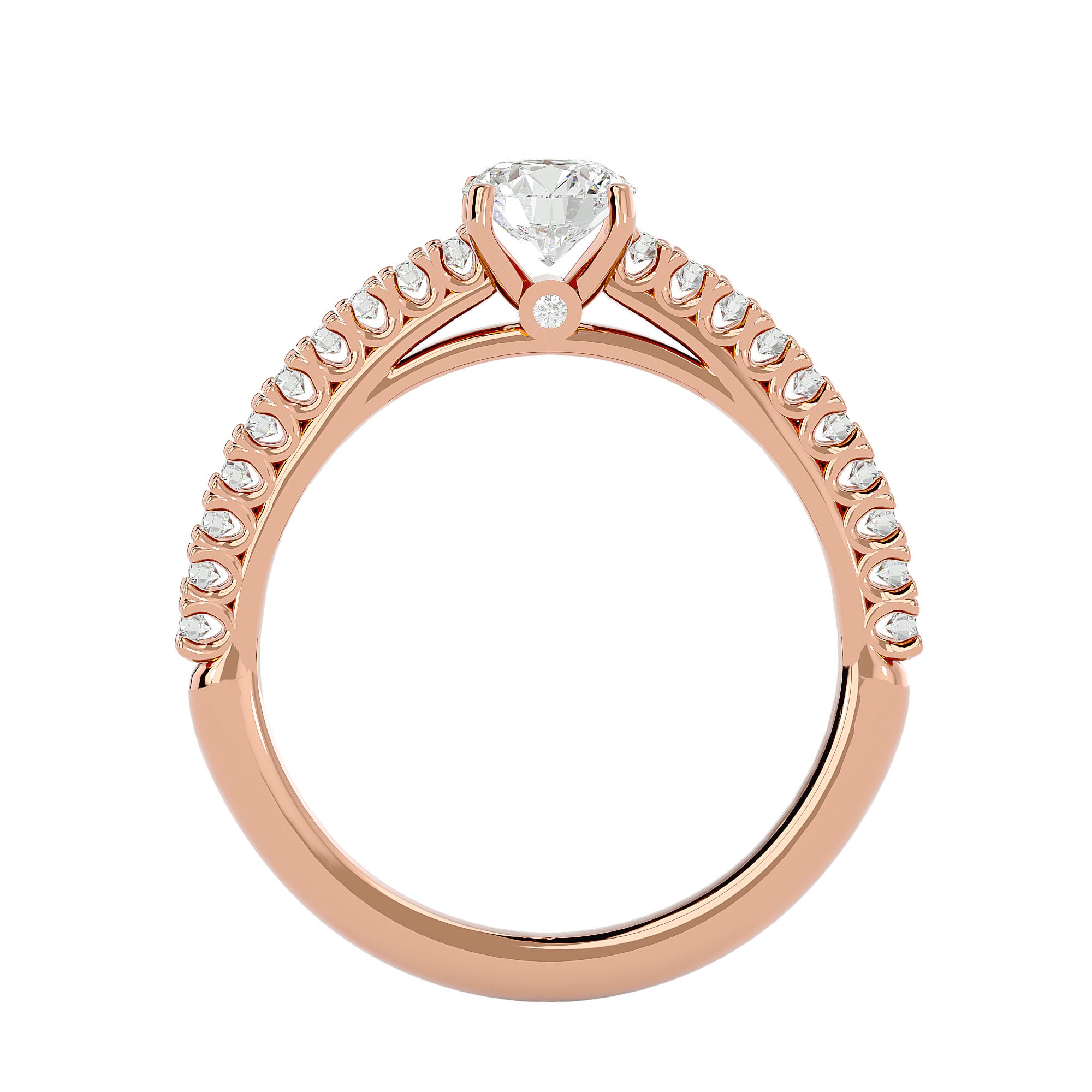 HOH Constance Diamond Solitaire Ring